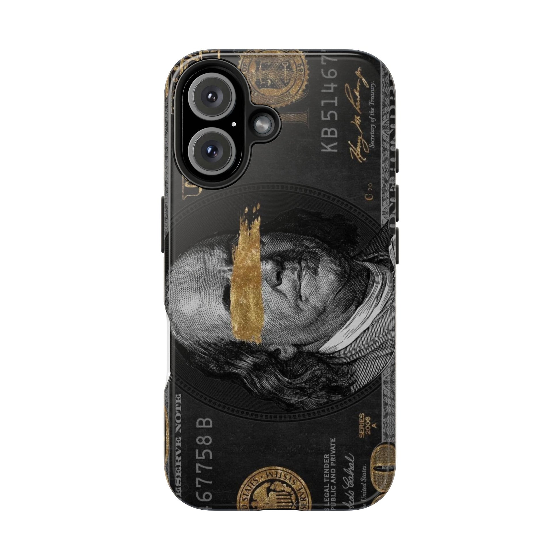 Hundred Dollar Bill Phone Cases for Iphones & Samsung Durable