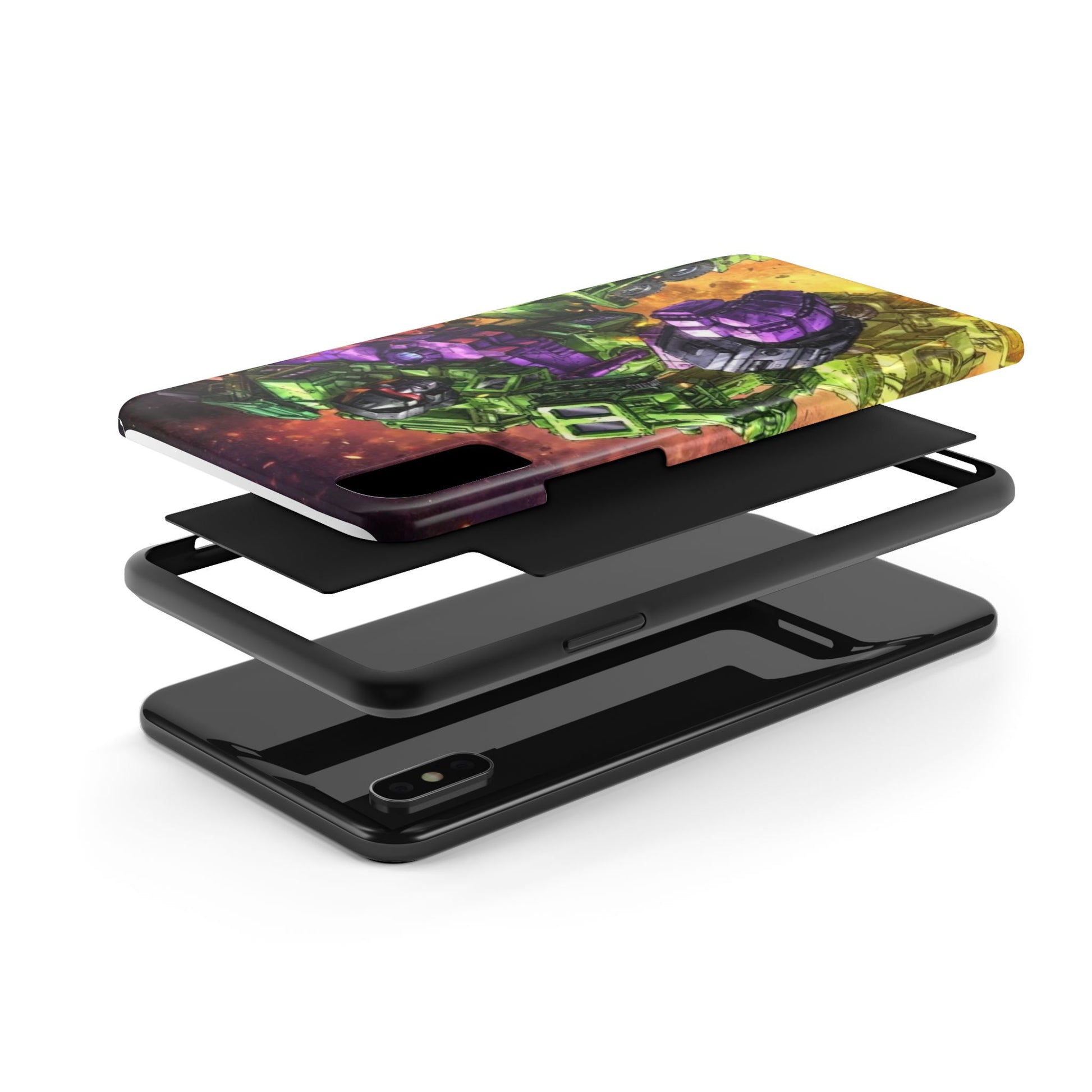Transformer Devastator Theme Phone Cases for Iphones & Samsung Phones