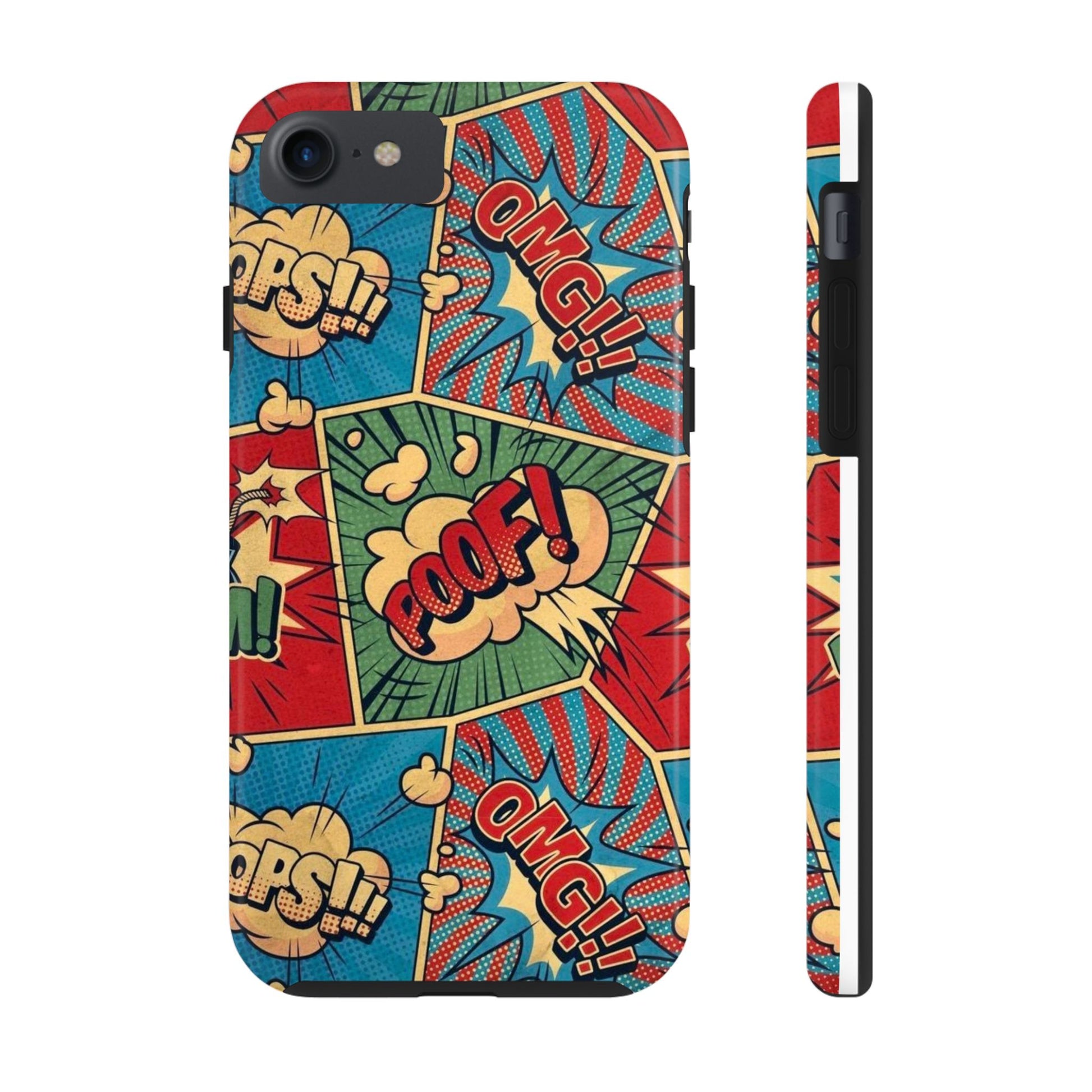 Comics Theme Tough Phone Cases for Iphones & Samsung Durable