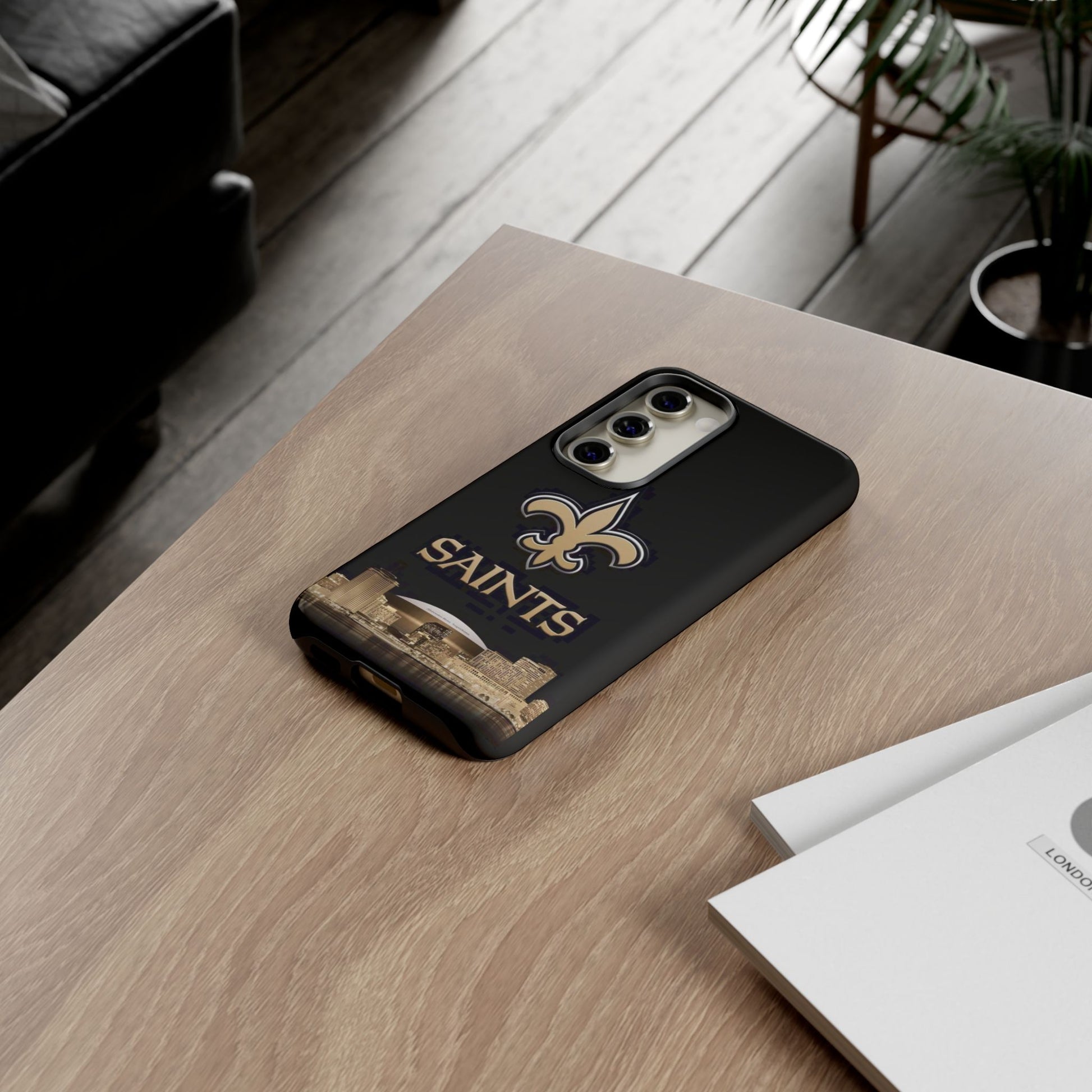 Football New Orleans Saints Logo Tough Cases for iPhones, Samsung, and Pixel
