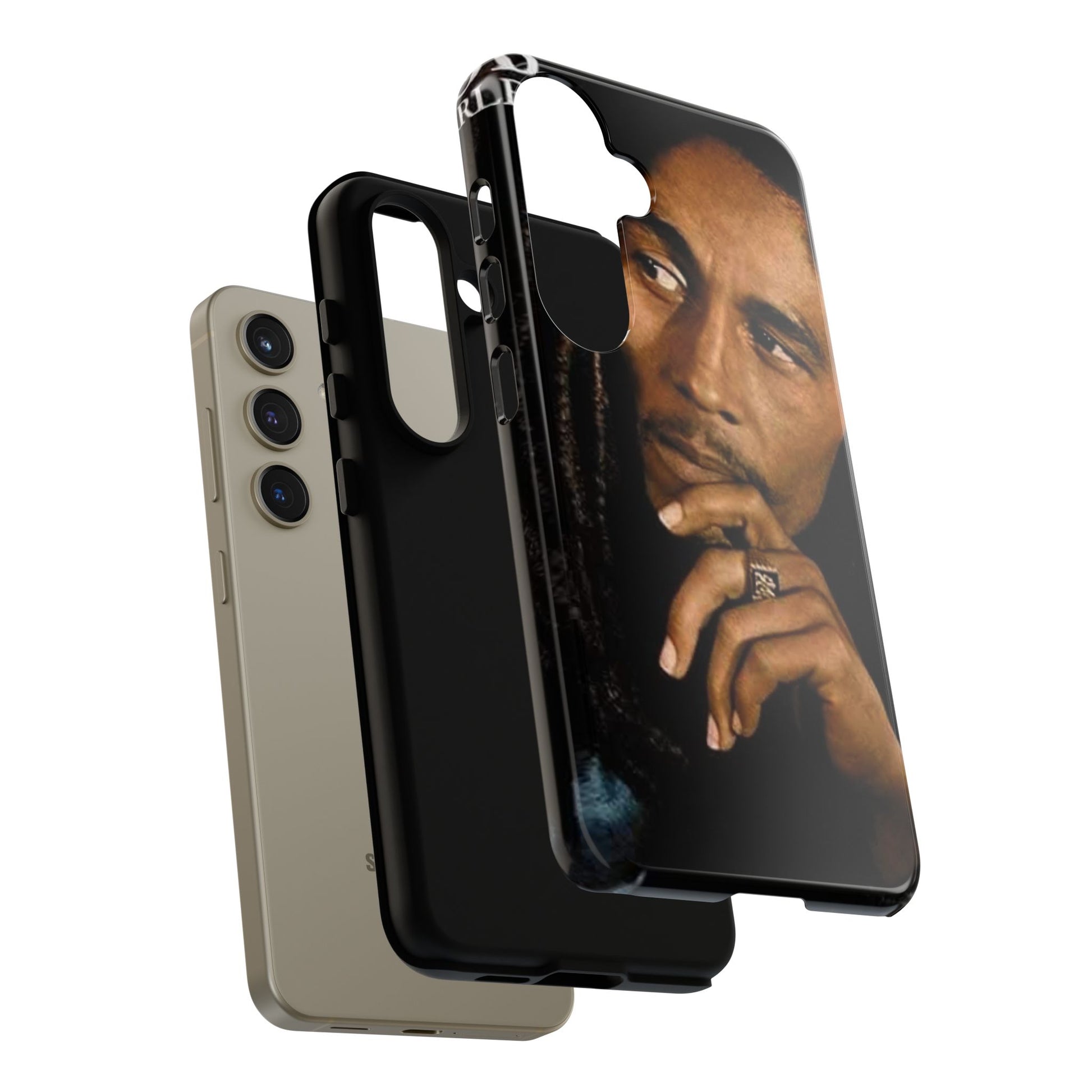 Marley Reggae Tough Cases for iPhones, Samsung, and Pixel