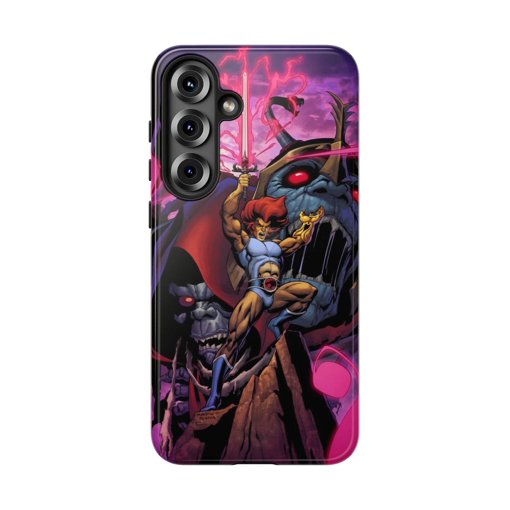Thundercats Lion O x Mumra Tough Cases for iPhones, Samsung, and Pixel