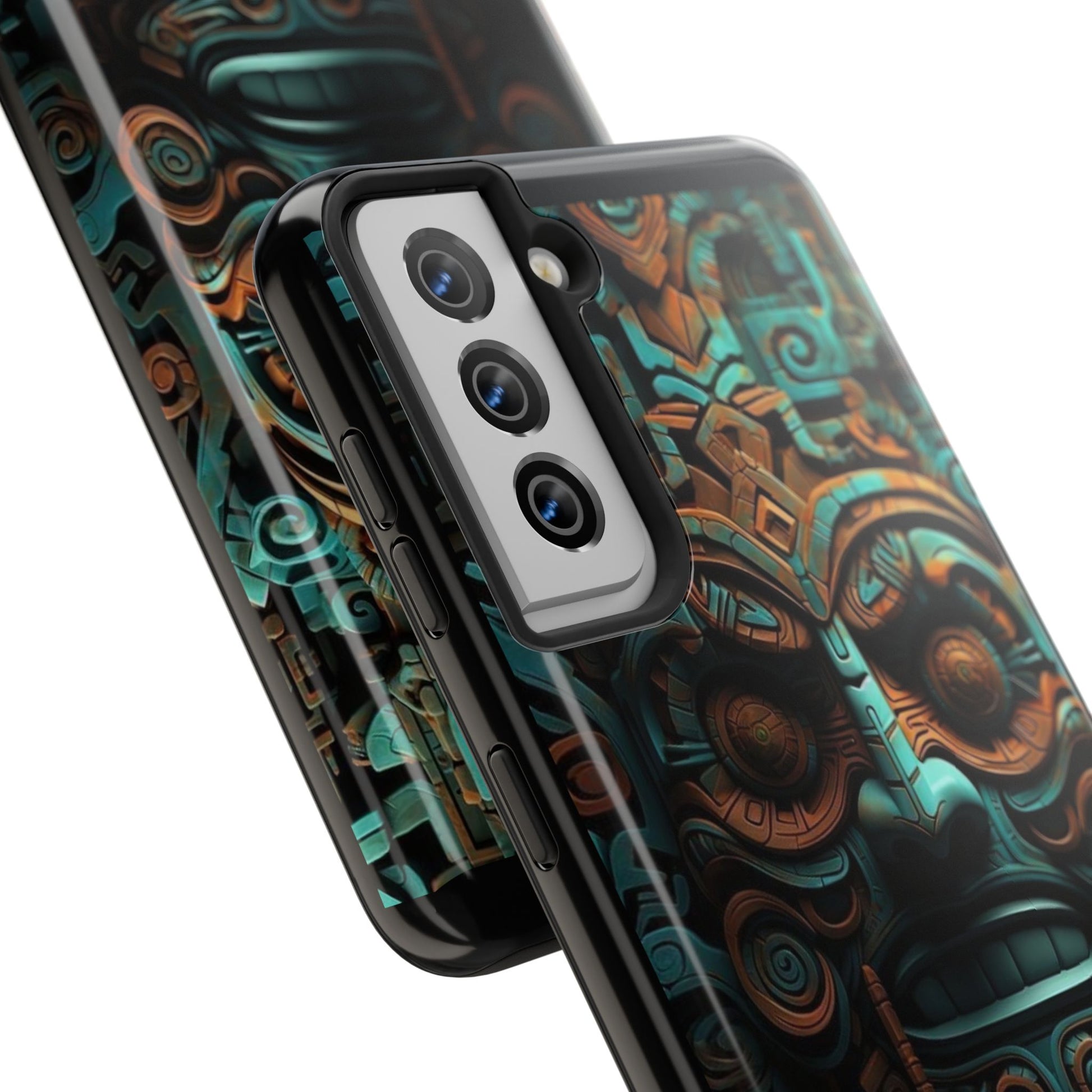 Aztecs Sculpture Inspired Phone Cases for Iphones & Samsung Phones