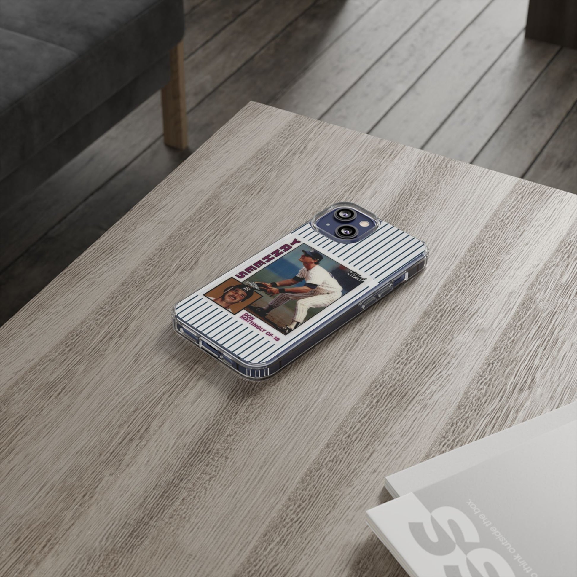 Mattingly Rookie Card Baseball inspired Protective Iphone and Samsung case