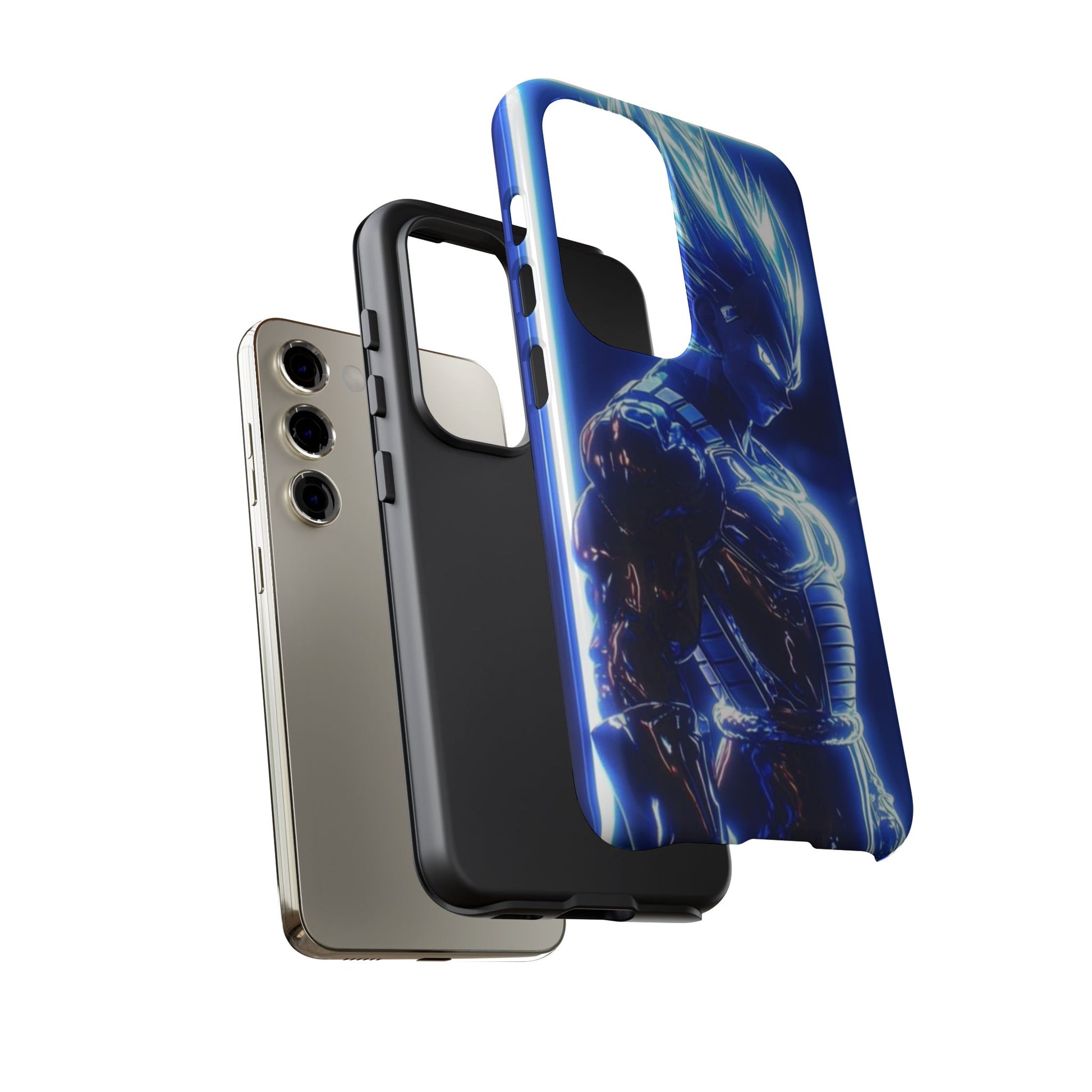 Anime Dragon Ball Z Super Saiyan Tough Cases for iPhones, Samsung, and Pixel