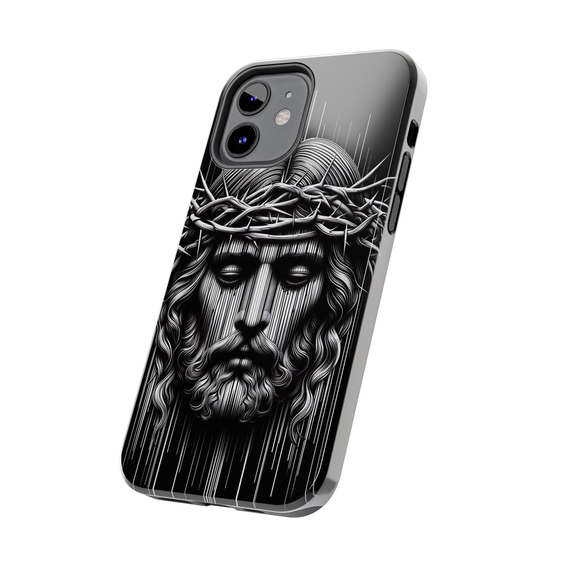 Jesus The King Crown Christian Phone Cases for iPhones & Samsung Phones