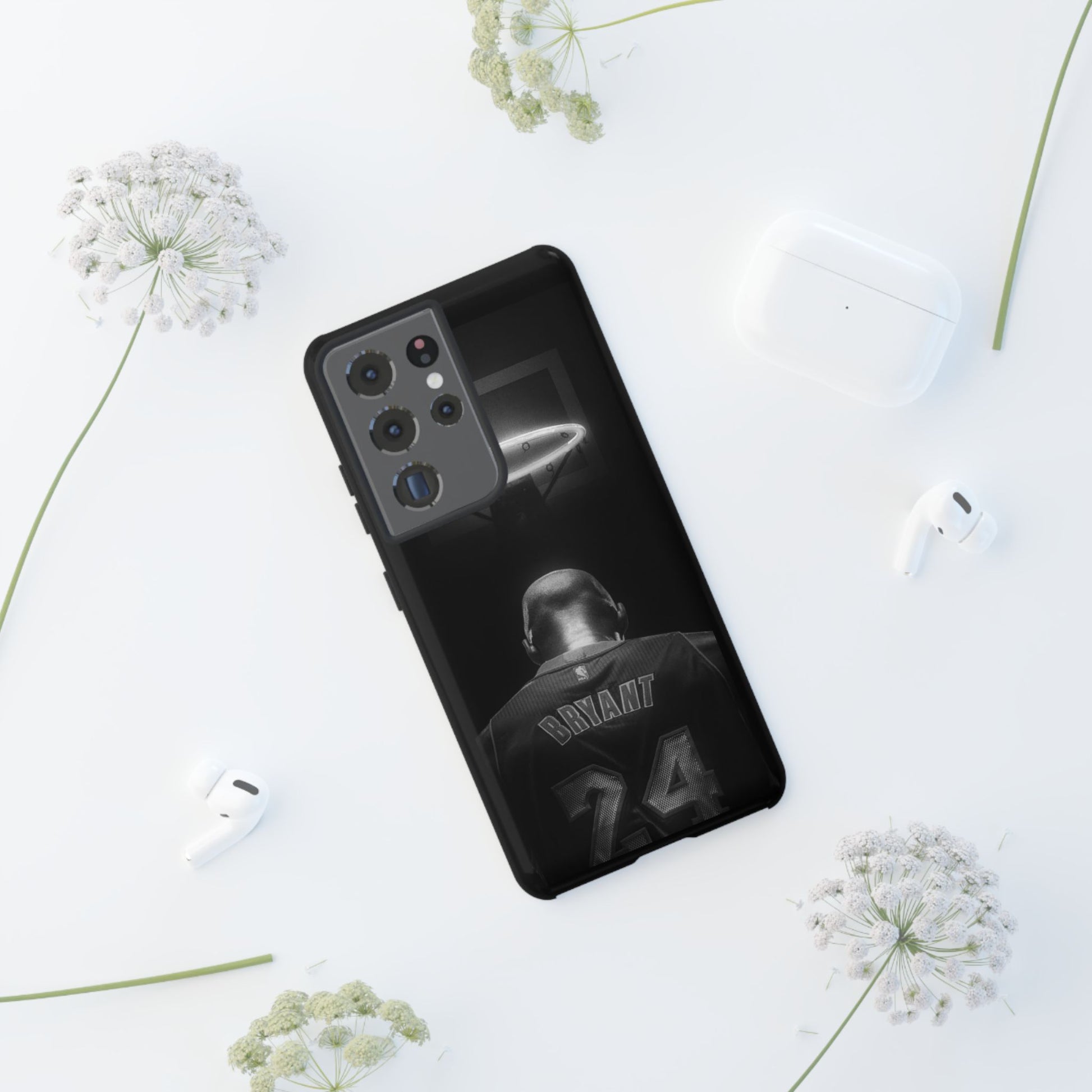 Basketball Legend Kobe Bryant Tough Cases for iPhones, Samsung, and Pixel