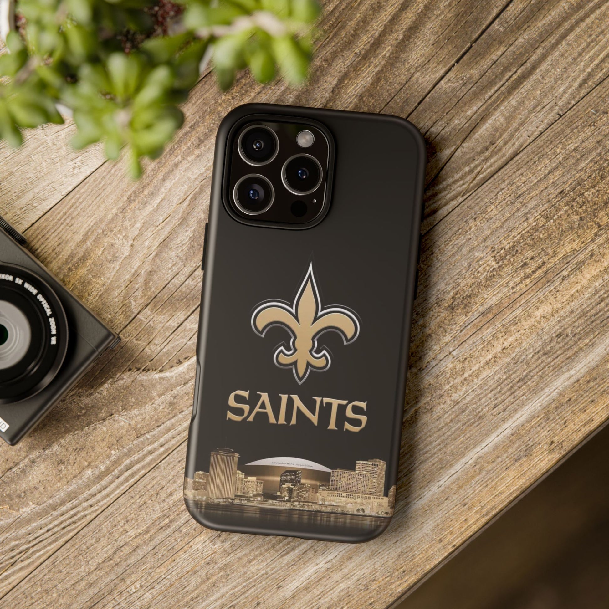 Football New Orleans Saints Logo Tough Cases for iPhones, Samsung, and Pixel