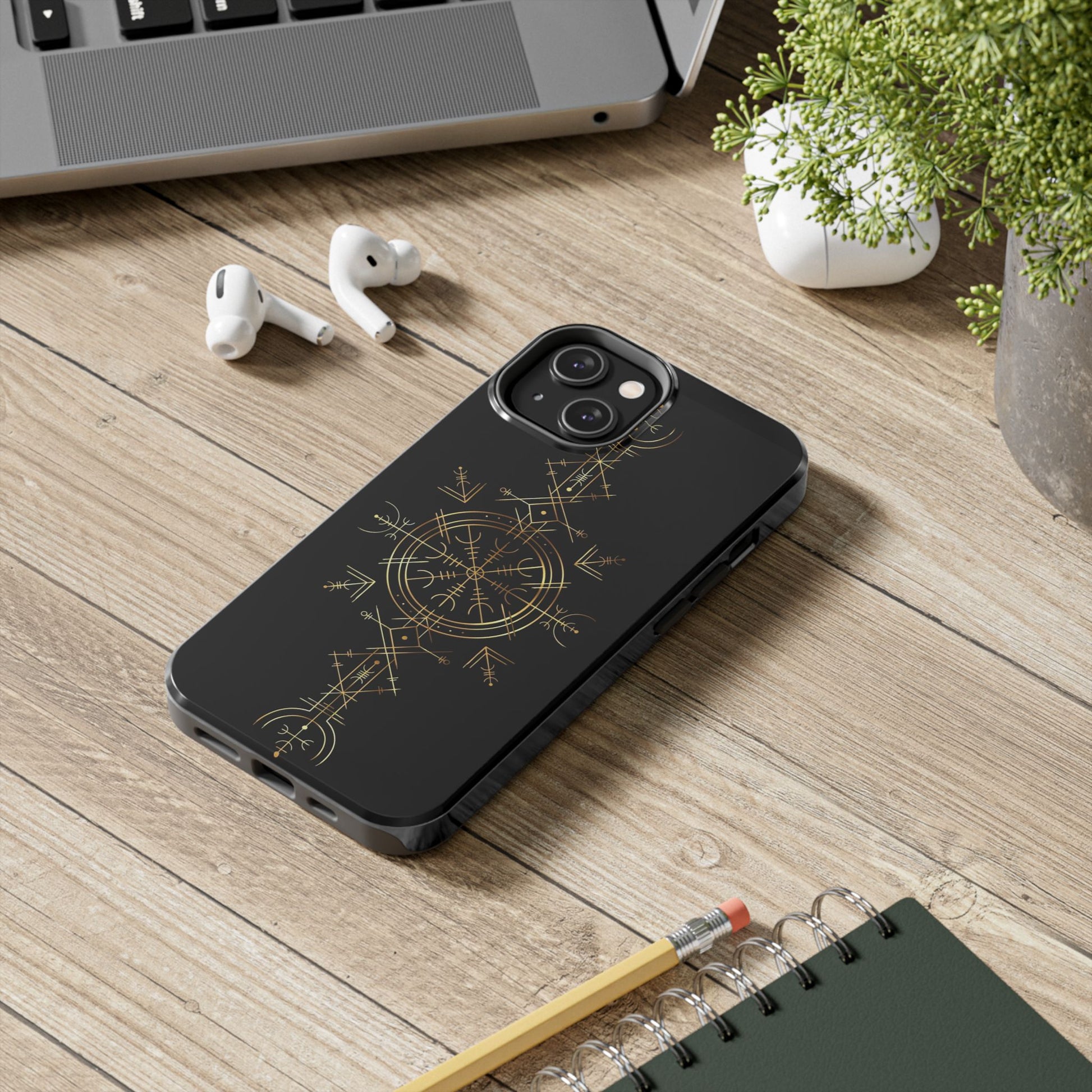 Viking Compass Theme Phone Cases for iPhones & Samsung Phones