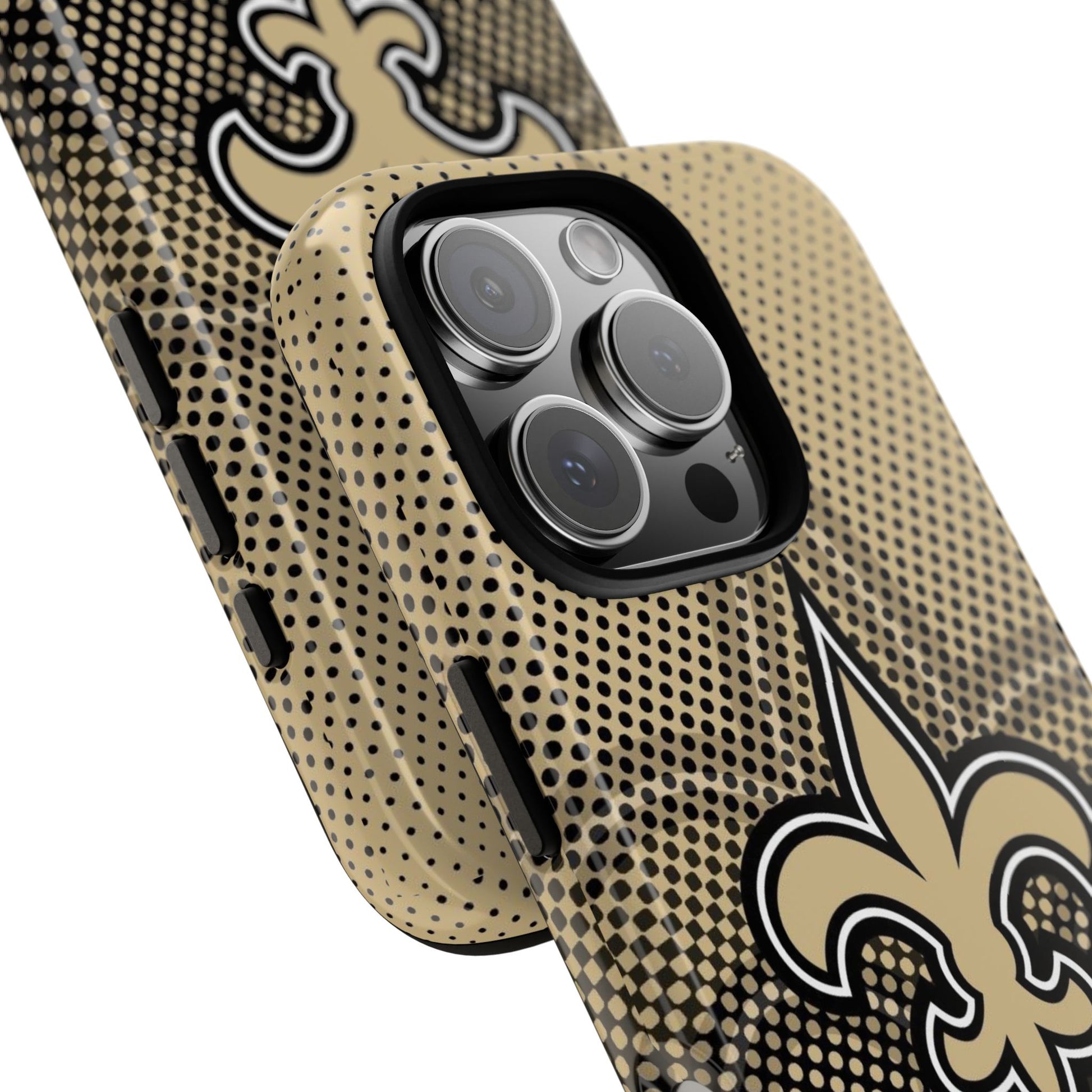 New Orleans Football Saints Logo Tough Cases for iPhones, Samsung, and Pixel