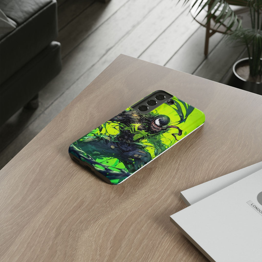 Evil Venom Phone Case, Tough Cases, Marvel Comics Phone for iPhones, Samsung, and Pixel
