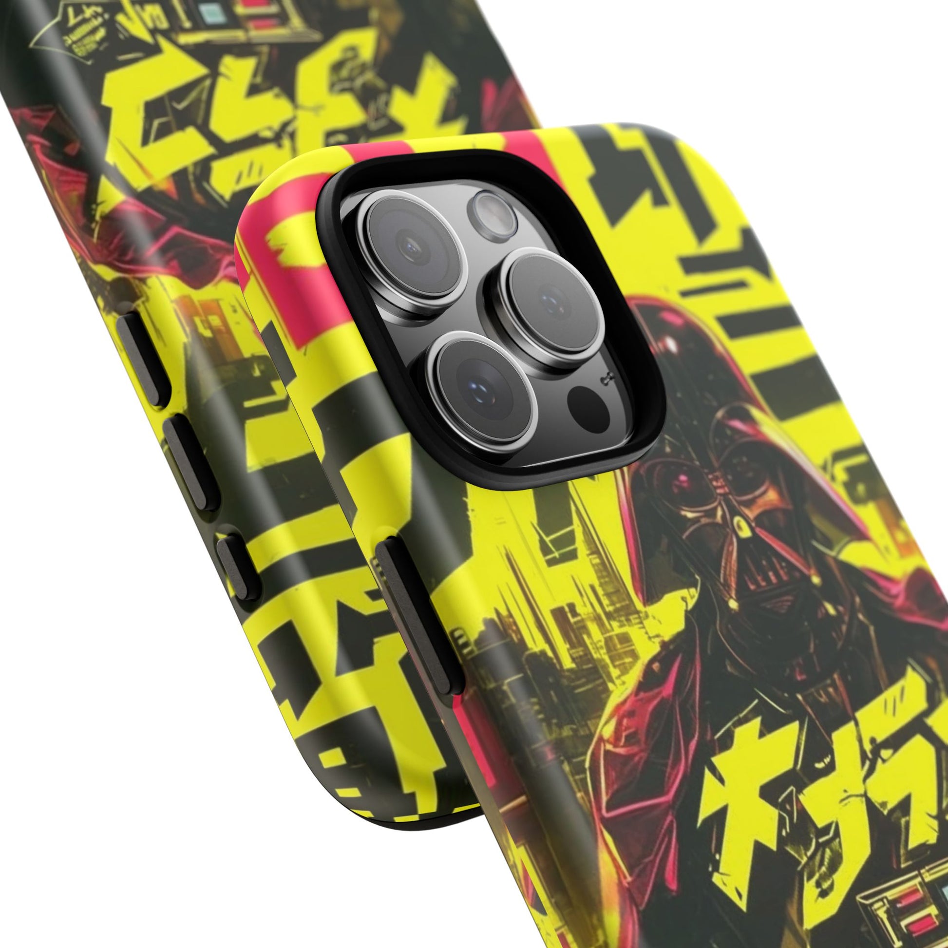 Cyberpunk X Vader Tough Cases for iPhones, Samsung, and Pixel