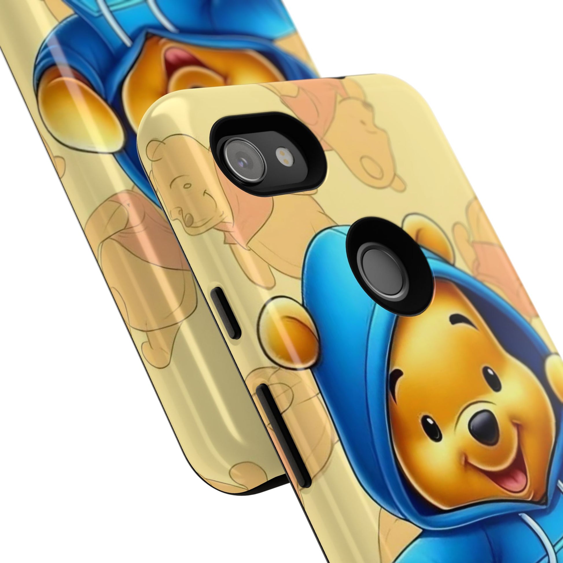 Cute Pooh Bear Phone Case, Tough Case