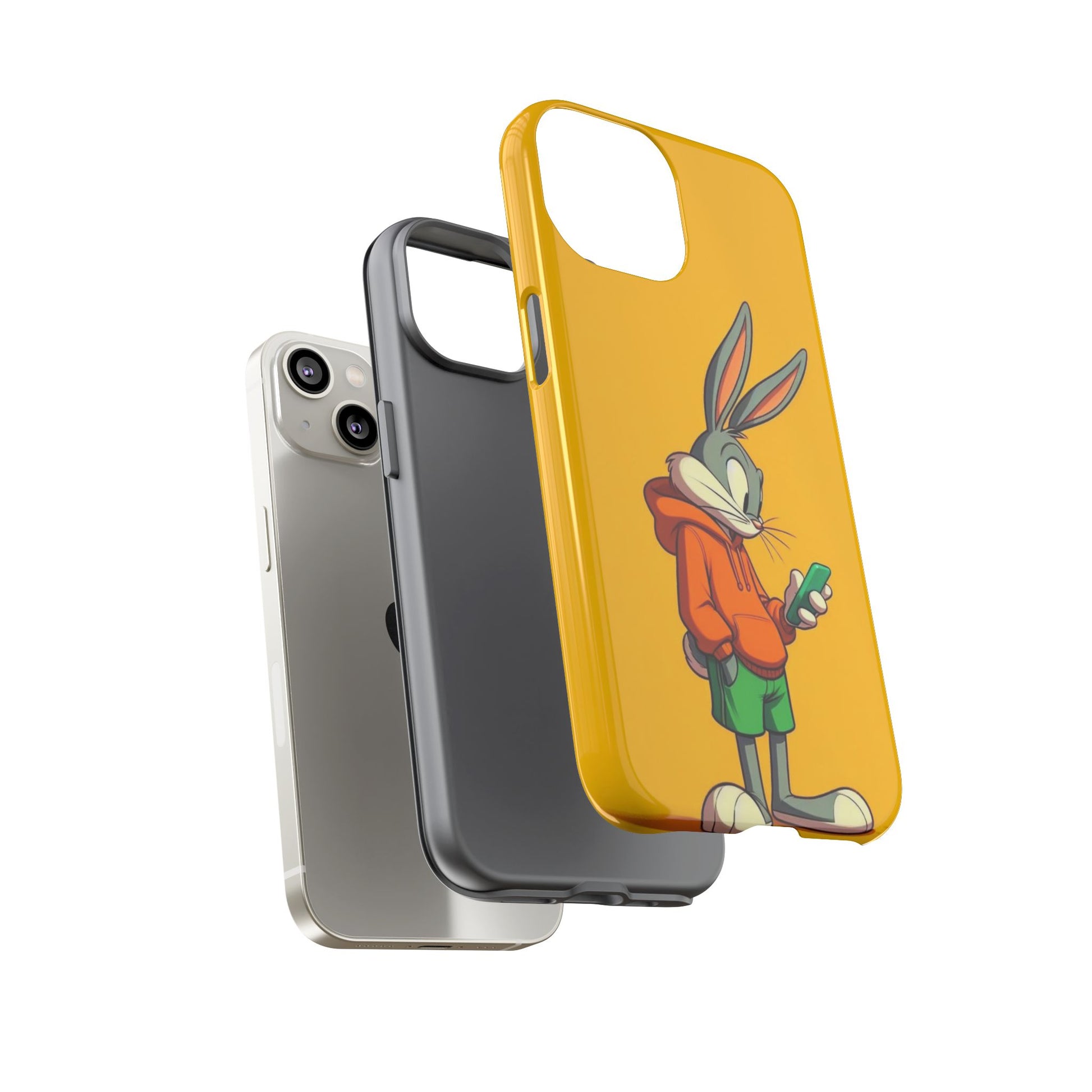Bugs Bunny Tough Cases for iPhones, Samsung, and Pixel