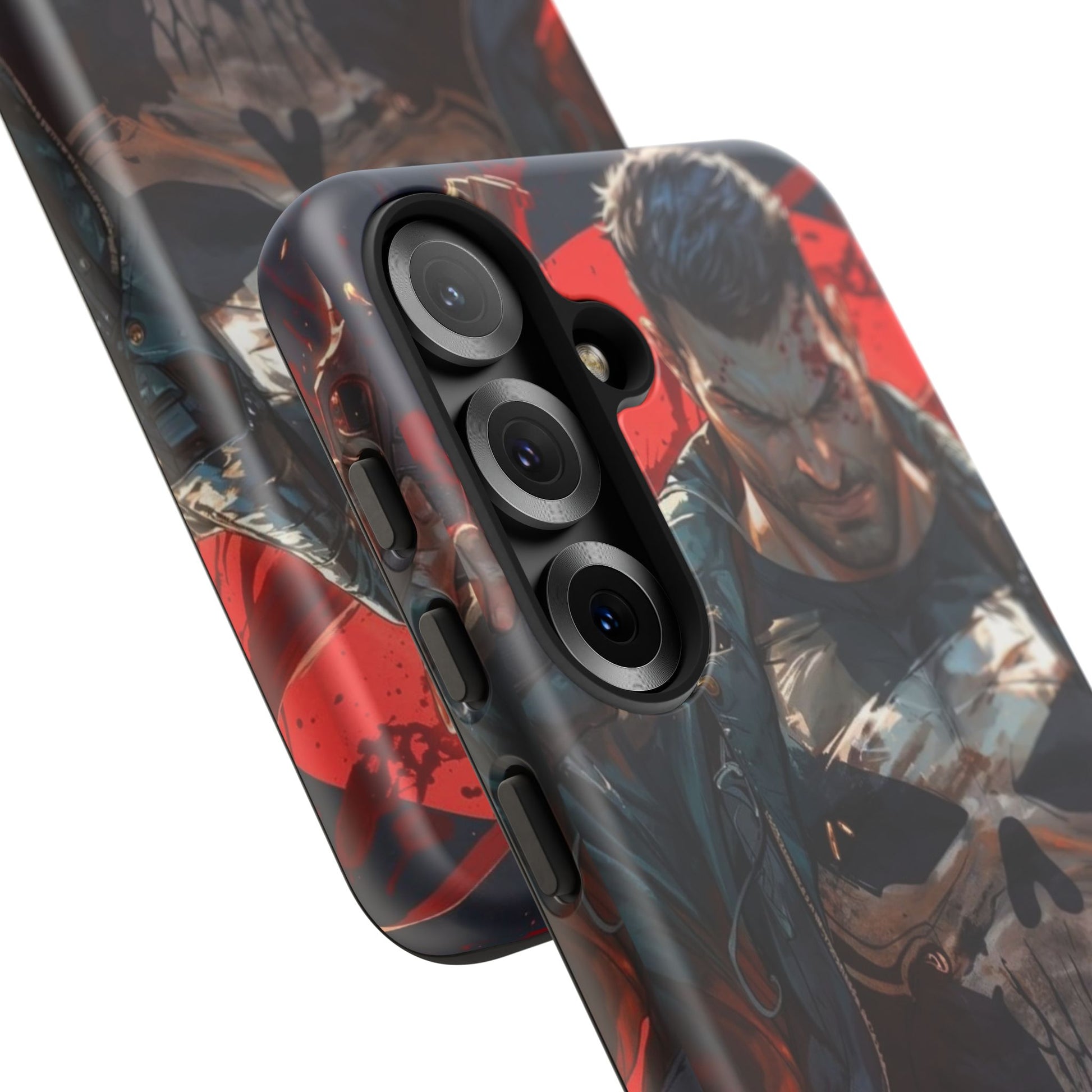 Punisher Tough Cases for iPhones, Samsung, and Pixel