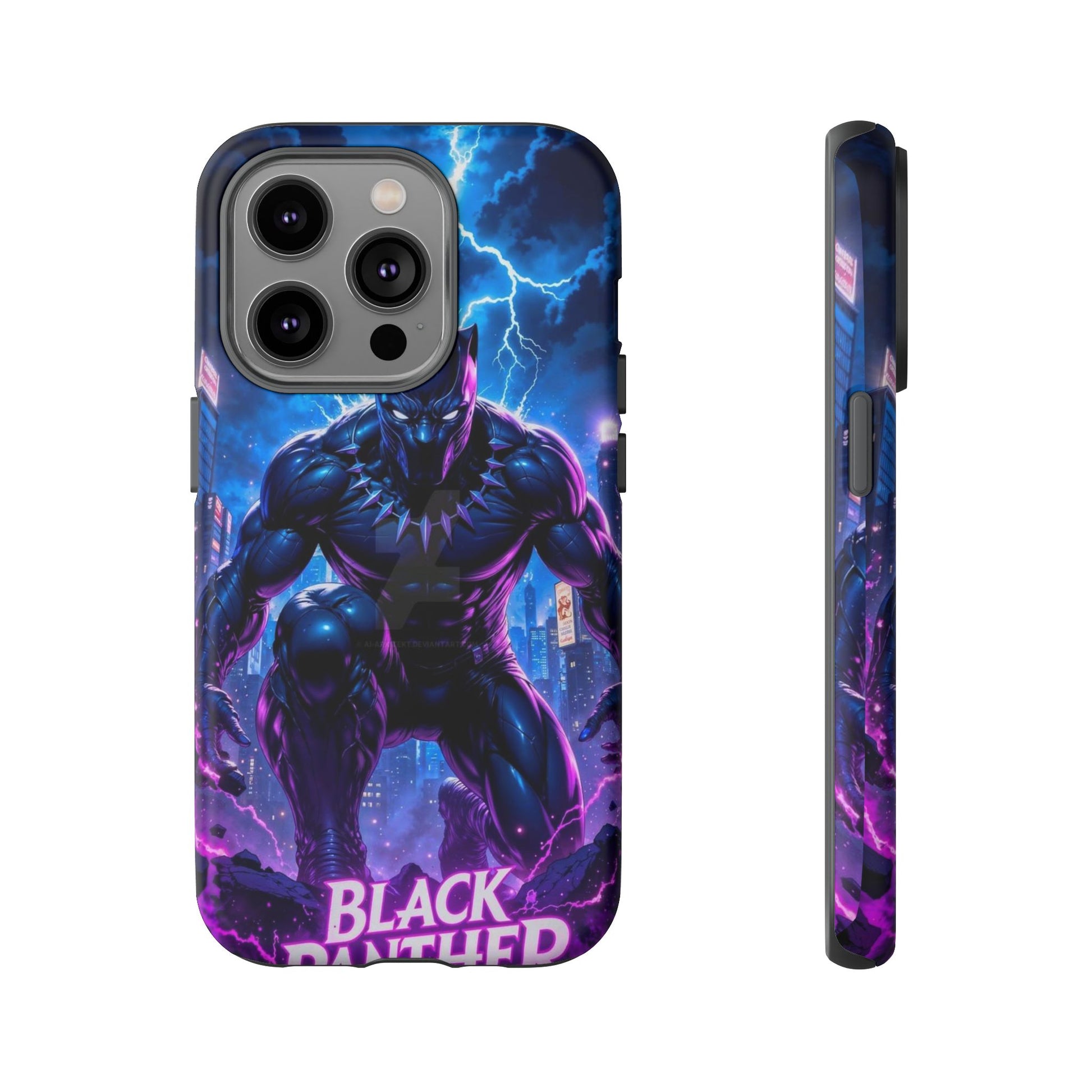Black Panther Phone Case, Tough Cases for iPhones, Samsung, and Pixel