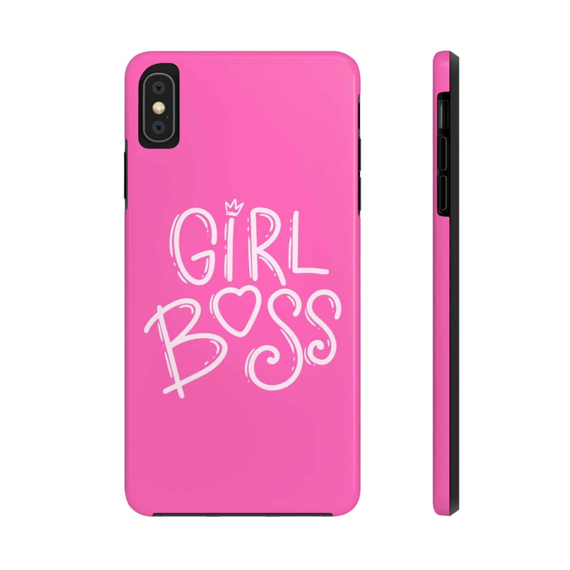 Girl Boss Girly Theme Phone Cases for iPhones & Samsung Phones