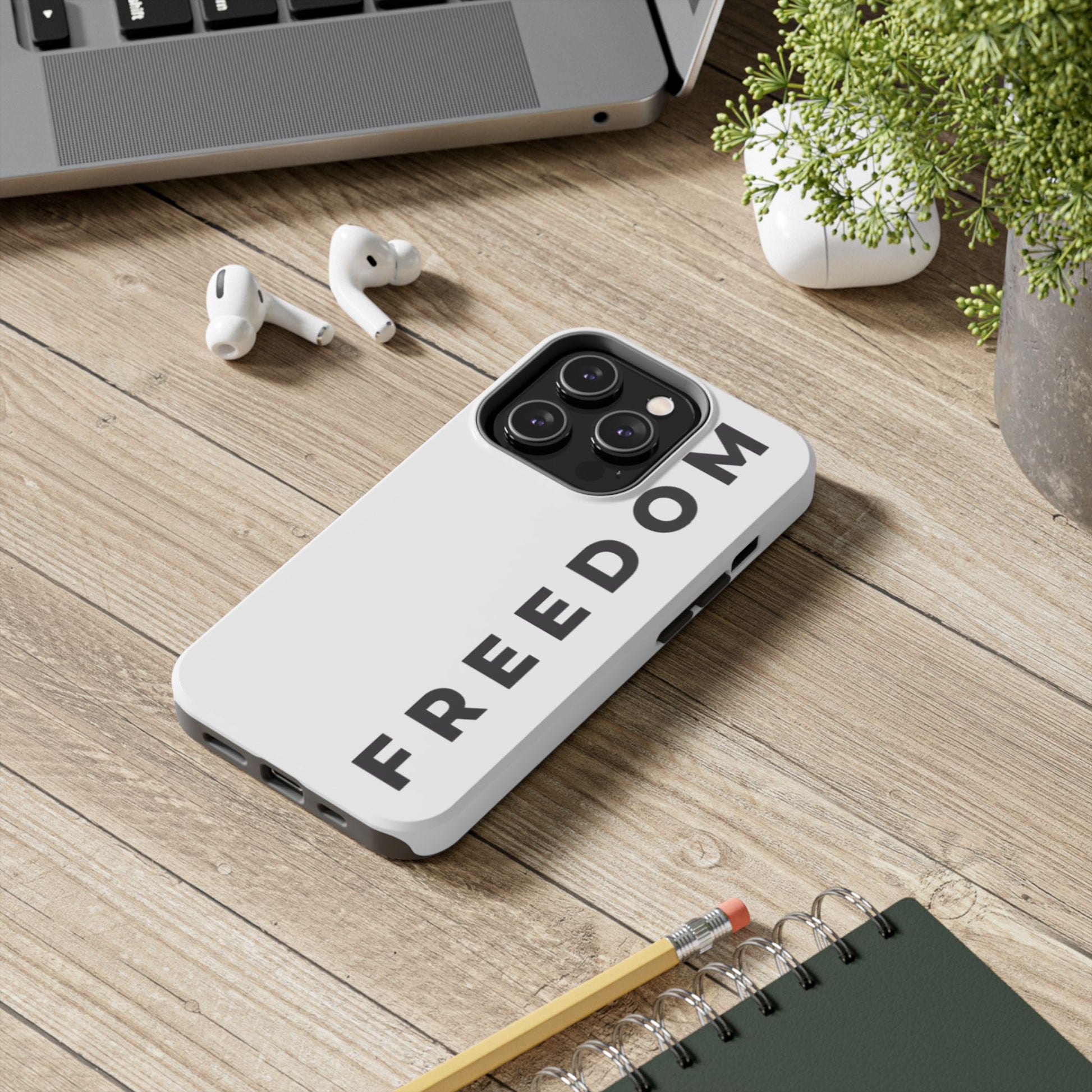 Charlie Kirk Freedom Theme Phone Cases for iPhones & Samsung Phones
