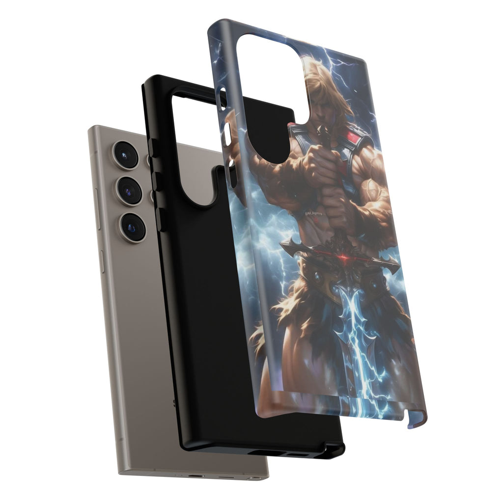 He-Man Masters of the Universe Tough Cases for iPhones, Samsung, and Pixel