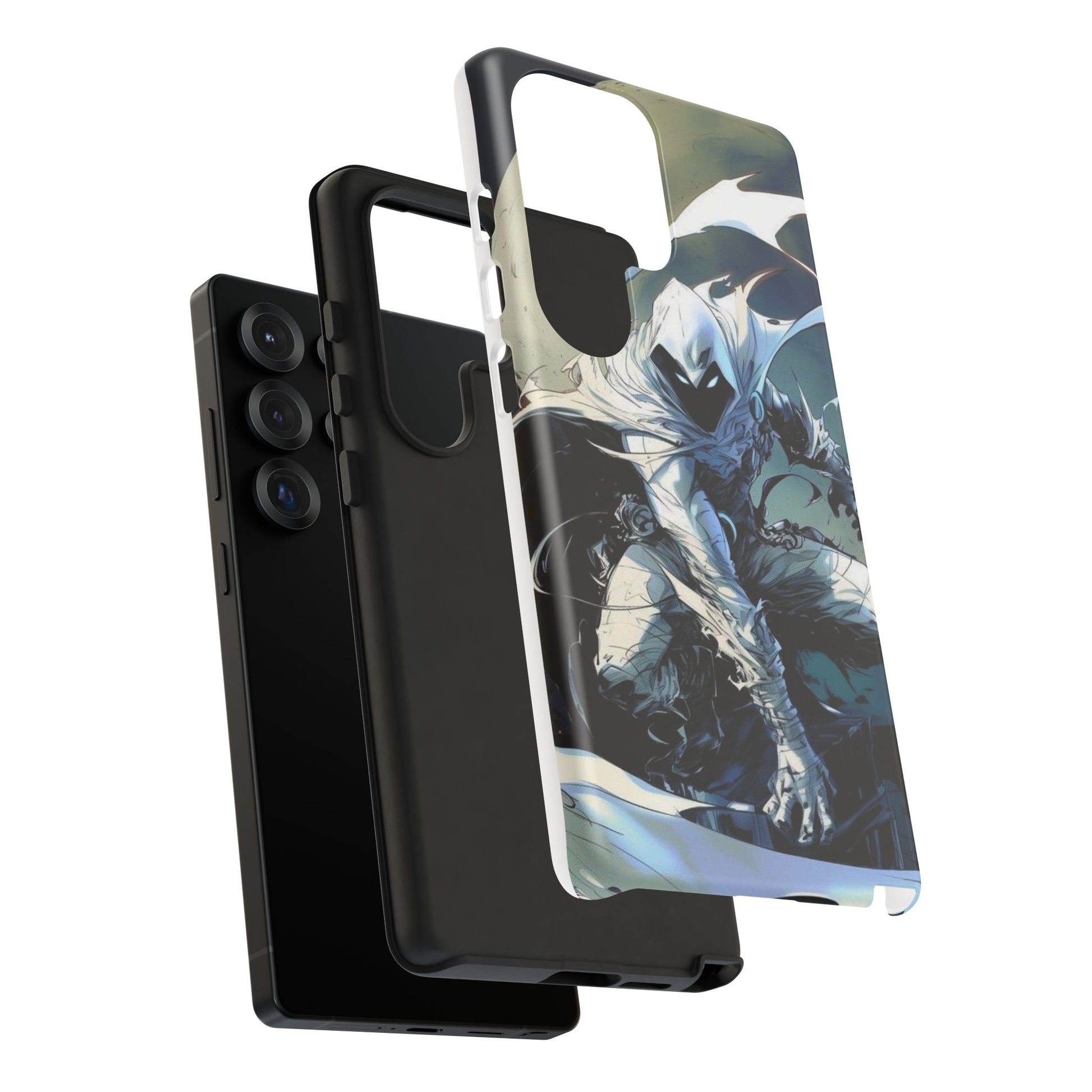 Moon Knight Tough Cases for iPhones, Samsung, and Pixel