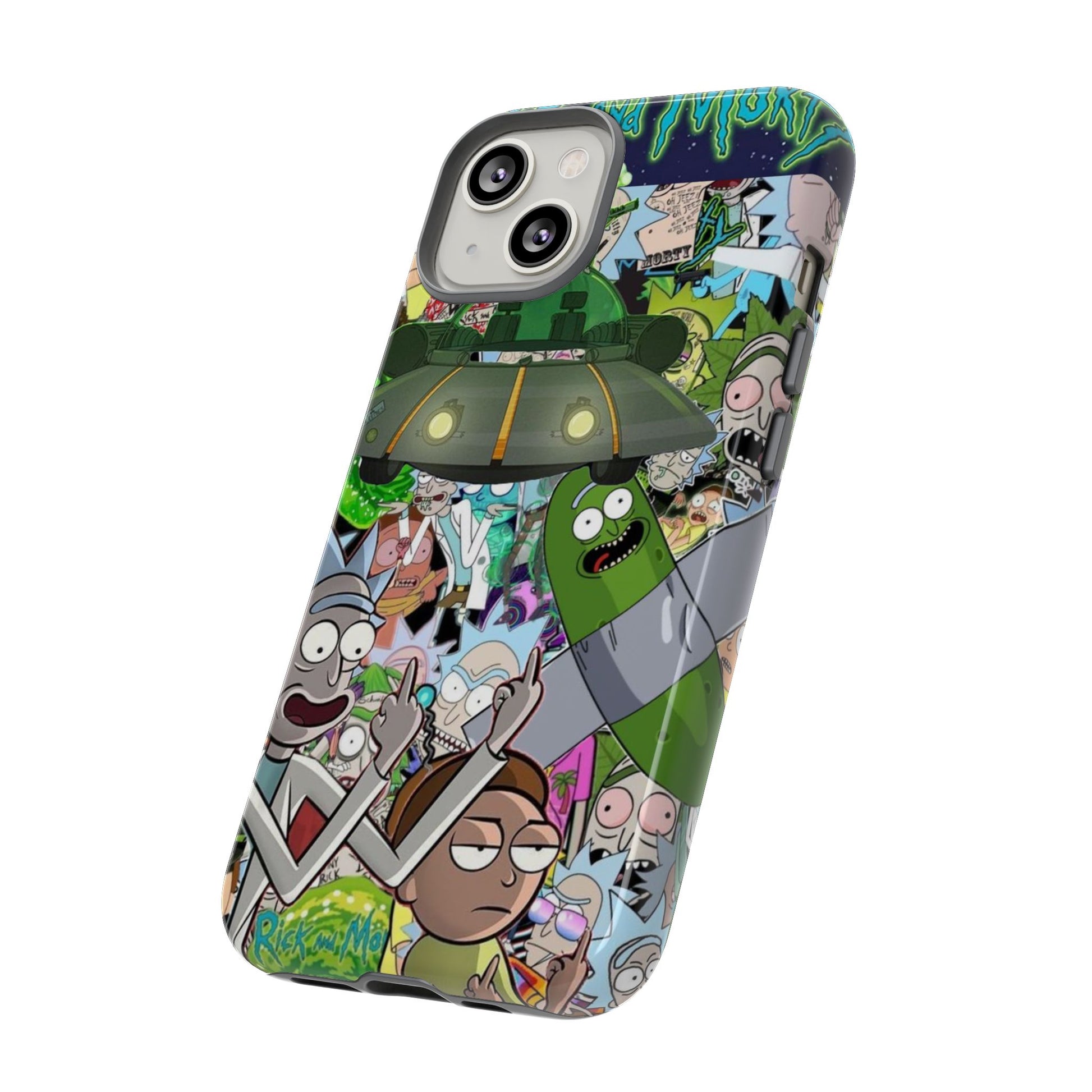 Rick and Morty Phone Case, Tough Cases for iPhones, Samsung, and Pixel