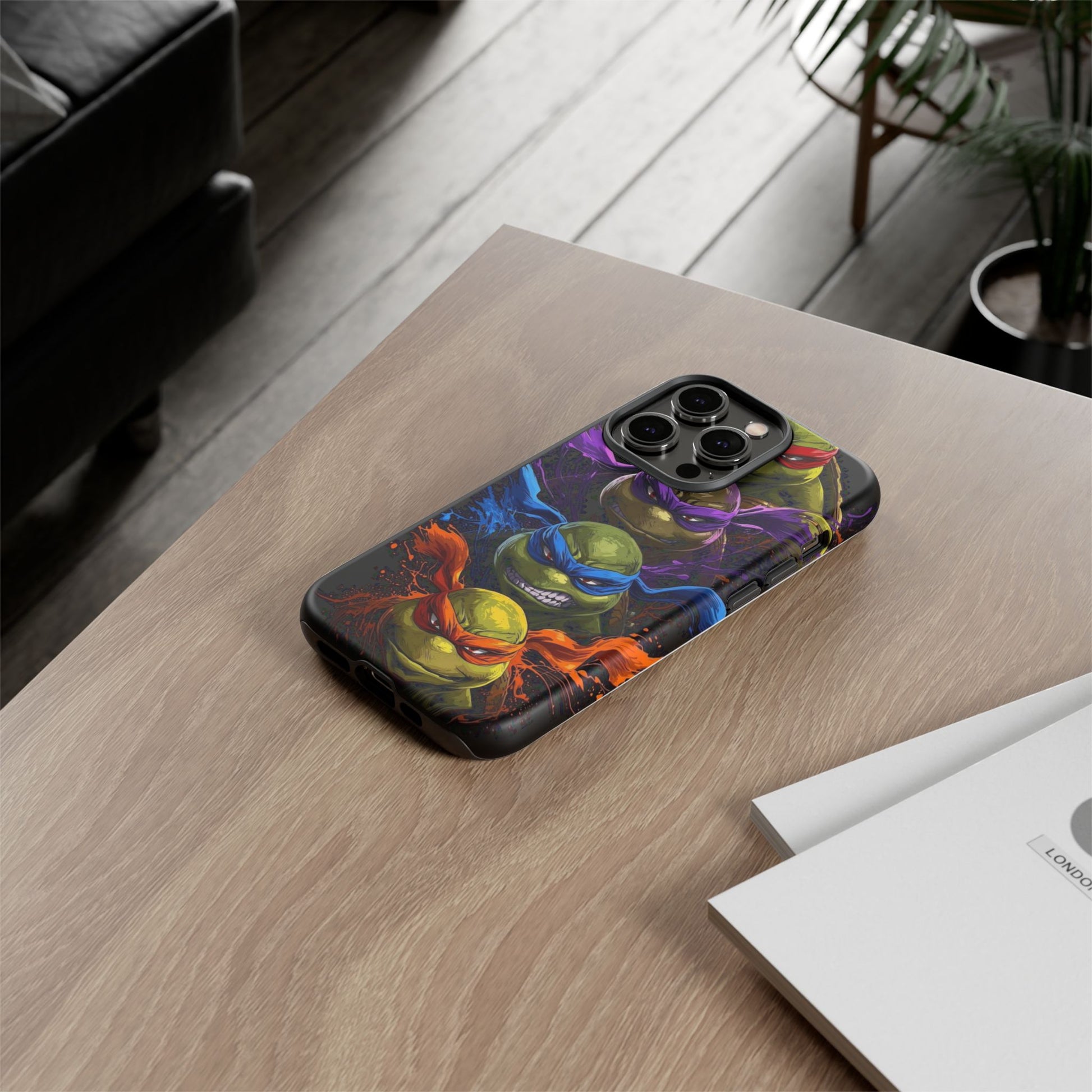 Ninja Turtles Tough Cases for iPhones, Samsung, and Pixel