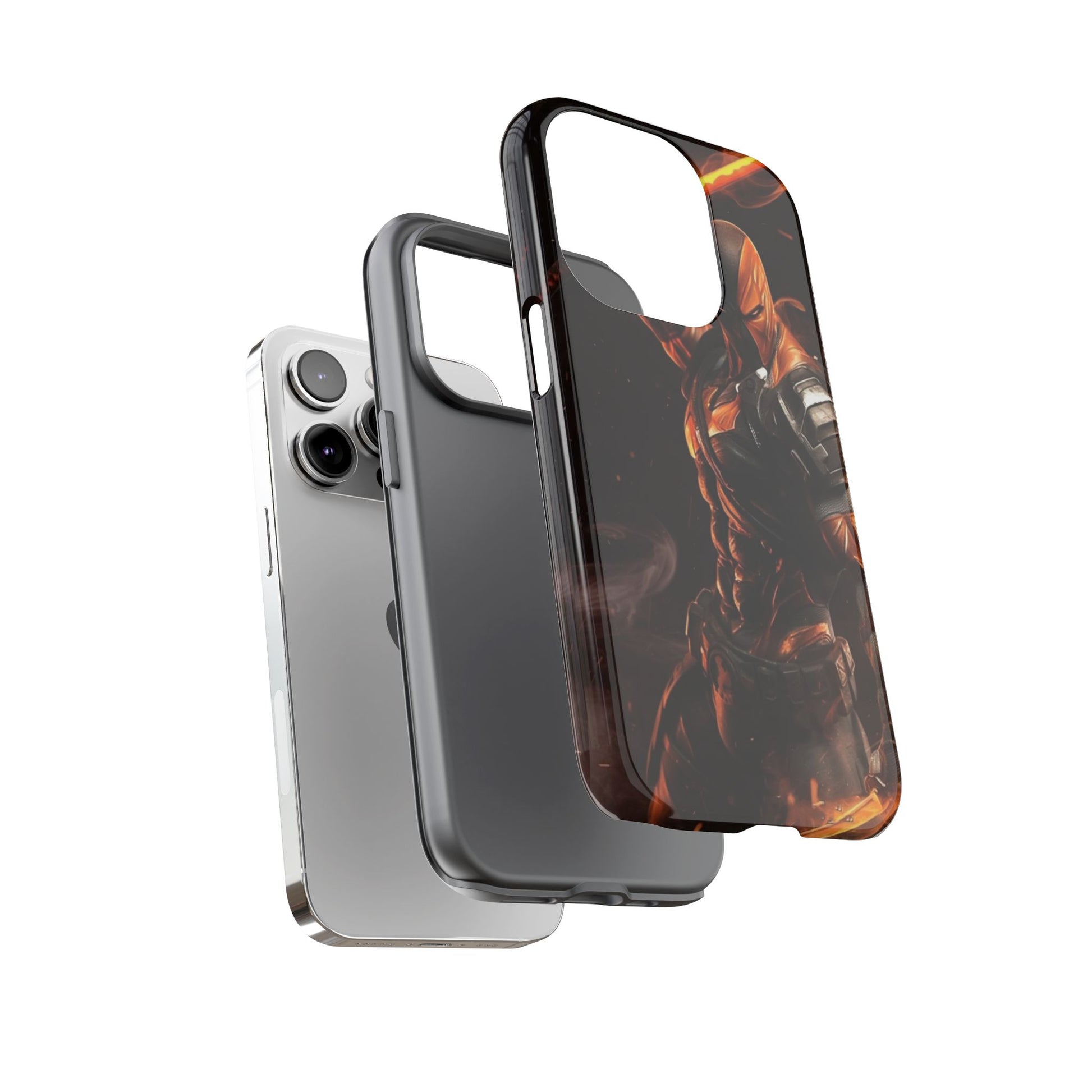 DC Comics Death Stroke Tough Cases for iPhones, Samsung, and Pixel