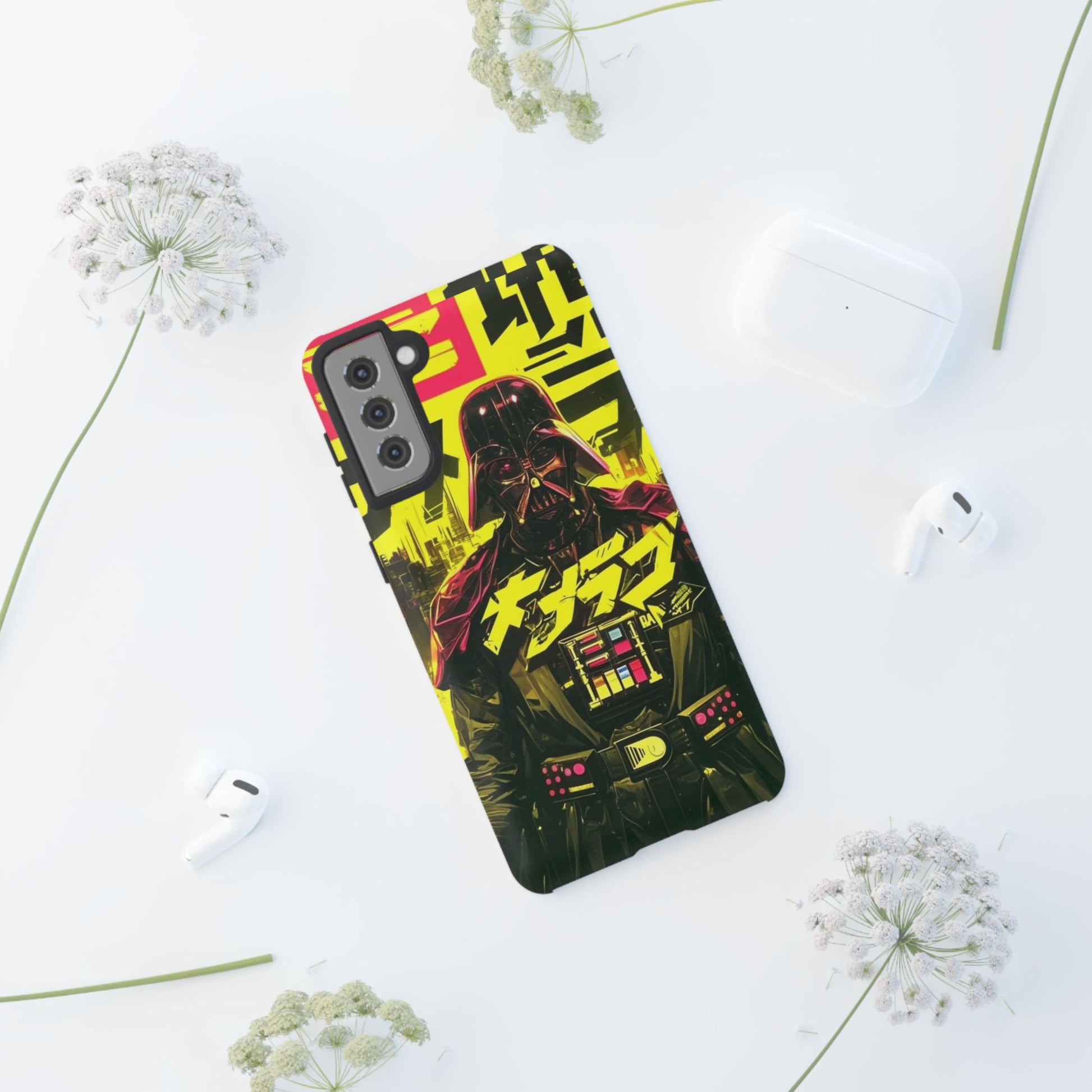 Cyberpunk X Vader Tough Cases for iPhones, Samsung, and Pixel
