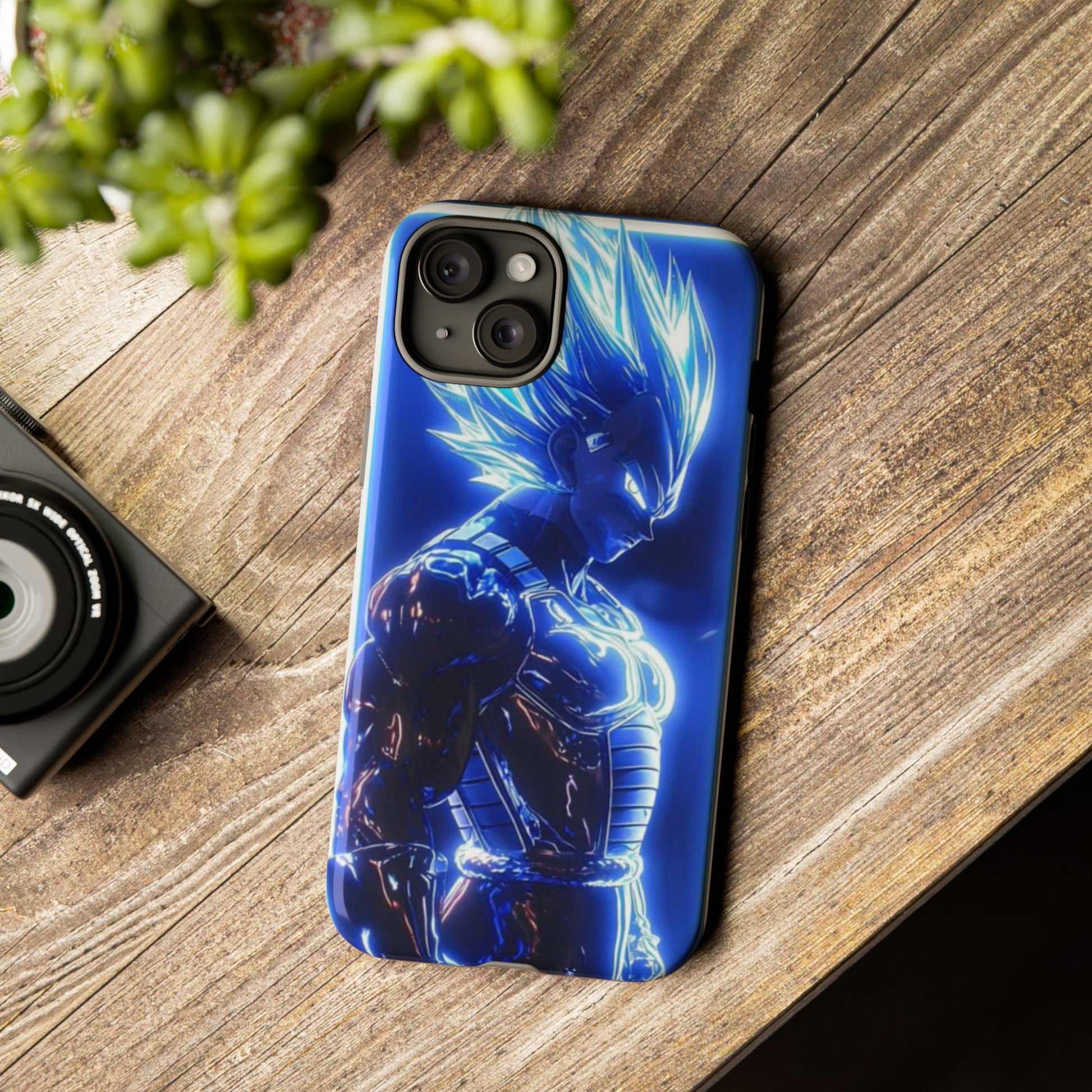 Anime Dragon Ball Z Super Saiyan Tough Cases for iPhones, Samsung, and Pixel