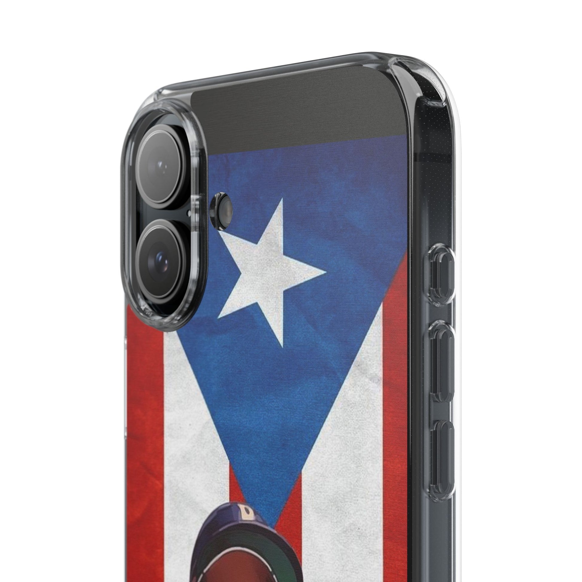 Puerto Rican Baseball Legend Clemente inspired Protective Iphone, Samsung case