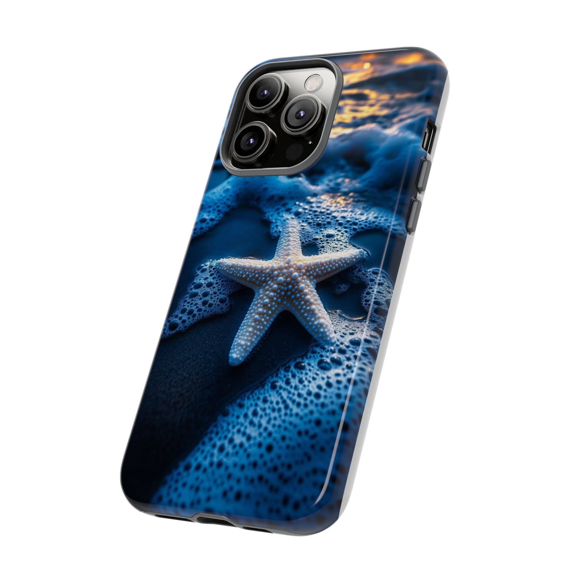 Starfish Beach Tough Cases for iPhones, Samsung, and Pixel