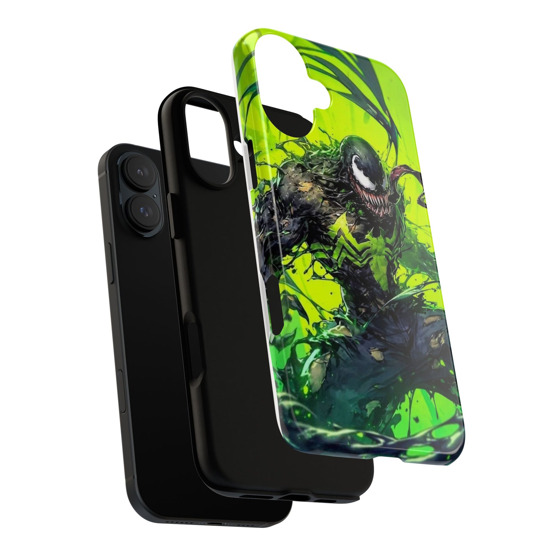 Evil Venom Phone Case, Tough Cases, Marvel Comics Phone for iPhones, Samsung, and Pixel