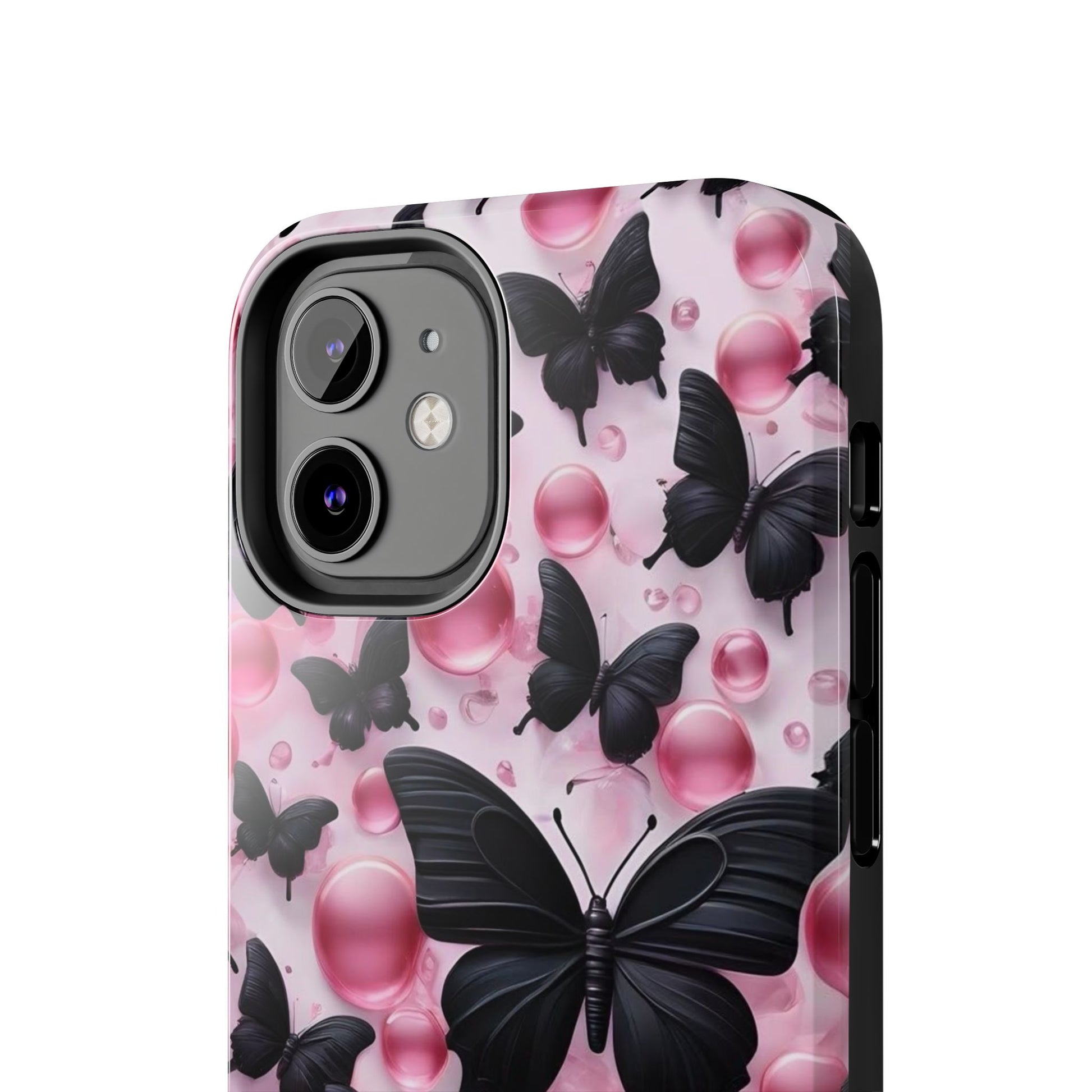 Pearls and Butterflies Theme Phone Cases for iPhones & Samsung Phones