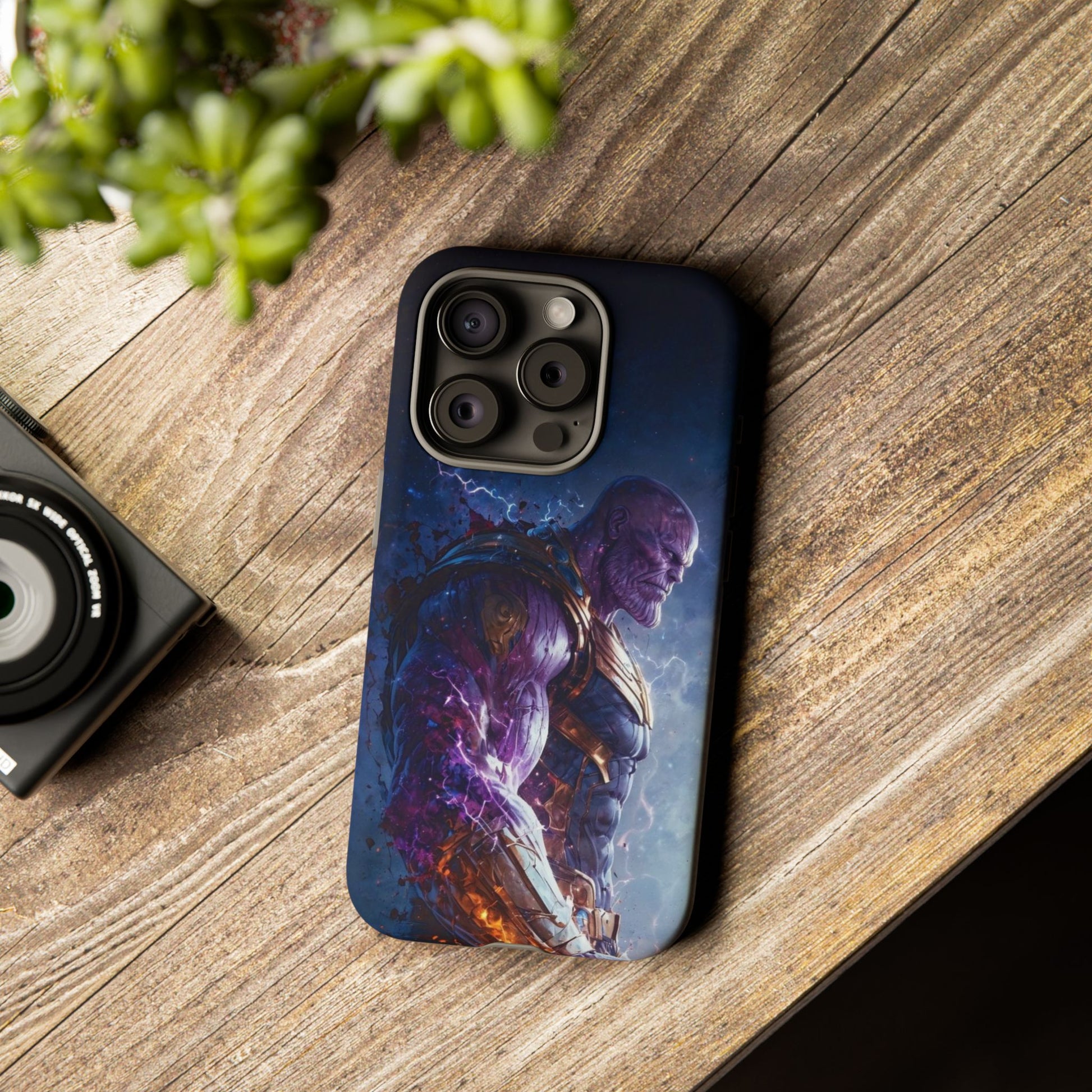 Marvel's Thanos Tough Cases for iPhones, Samsung, and Pixel