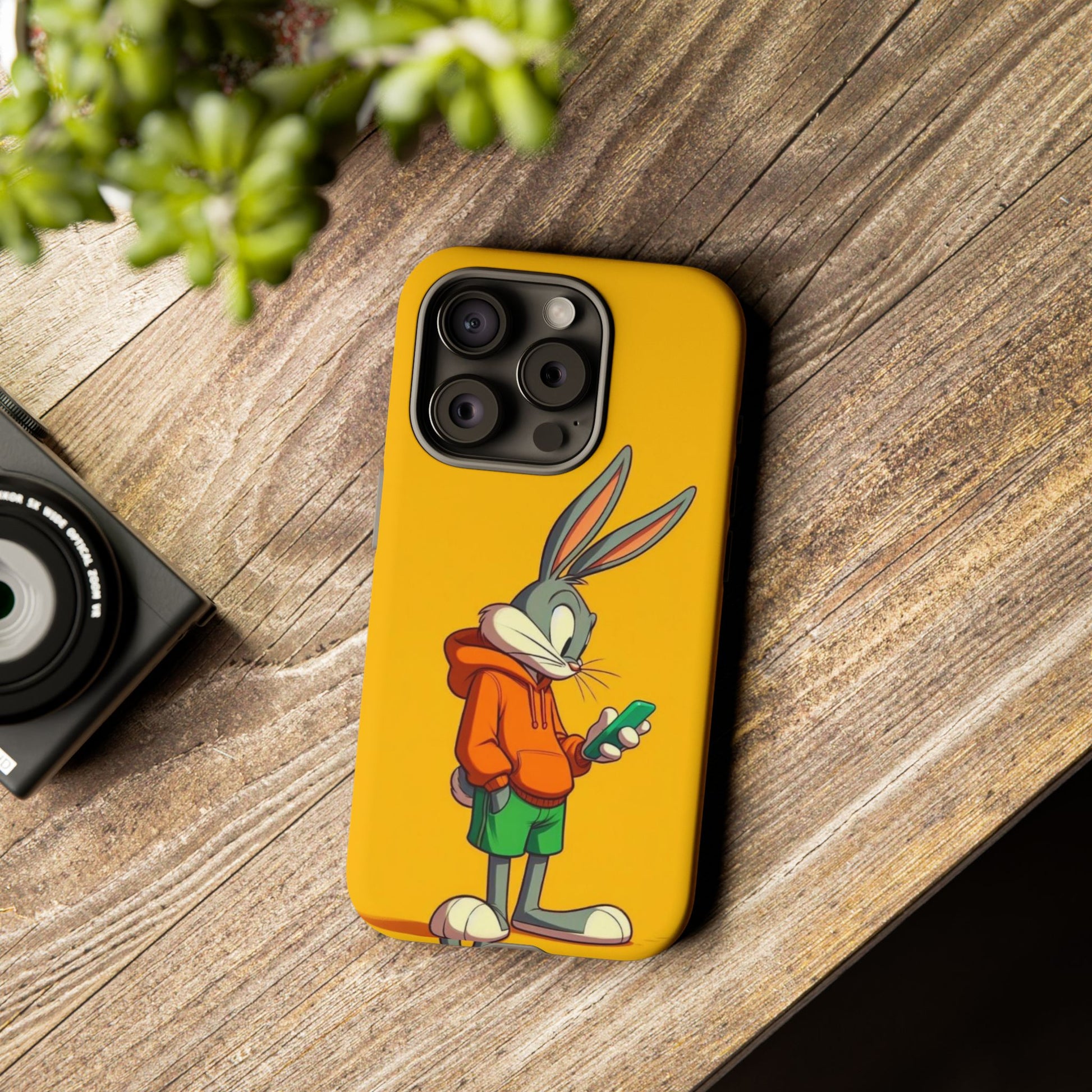 Bugs Bunny Tough Cases for iPhones, Samsung, and Pixel