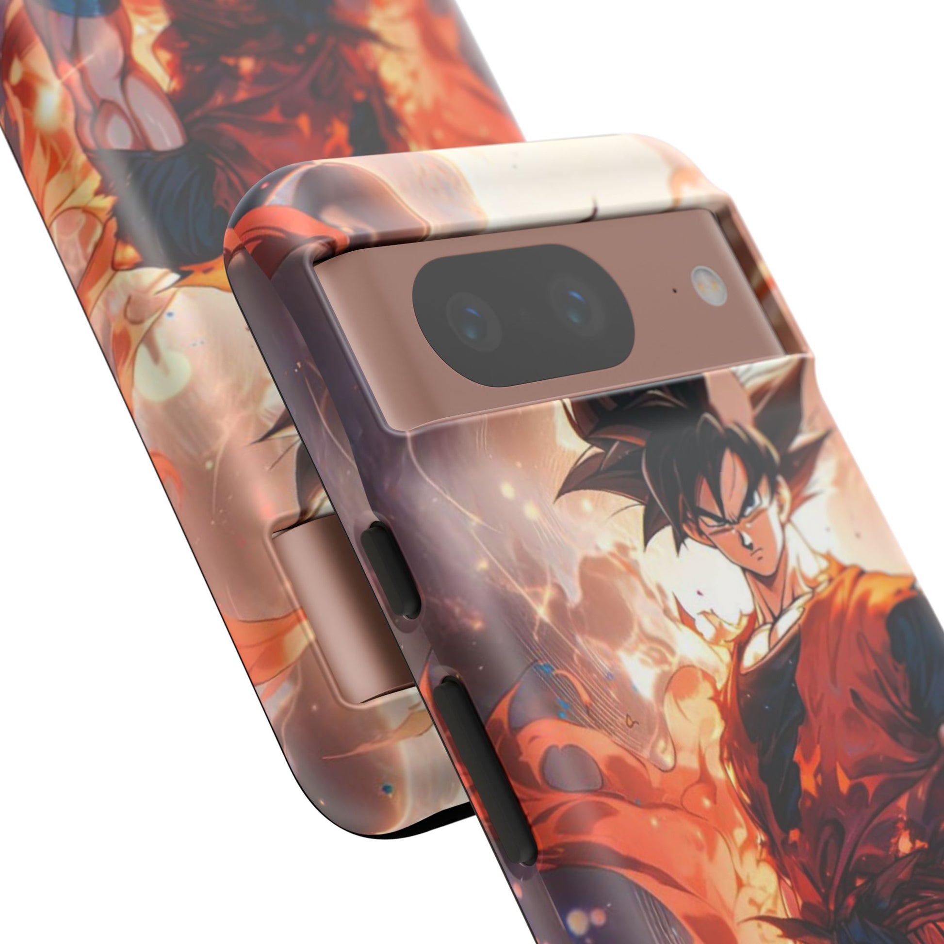Anime Manga Dragon Ball Z Goku Tough Cases for iPhones, Samsung, and Pixel