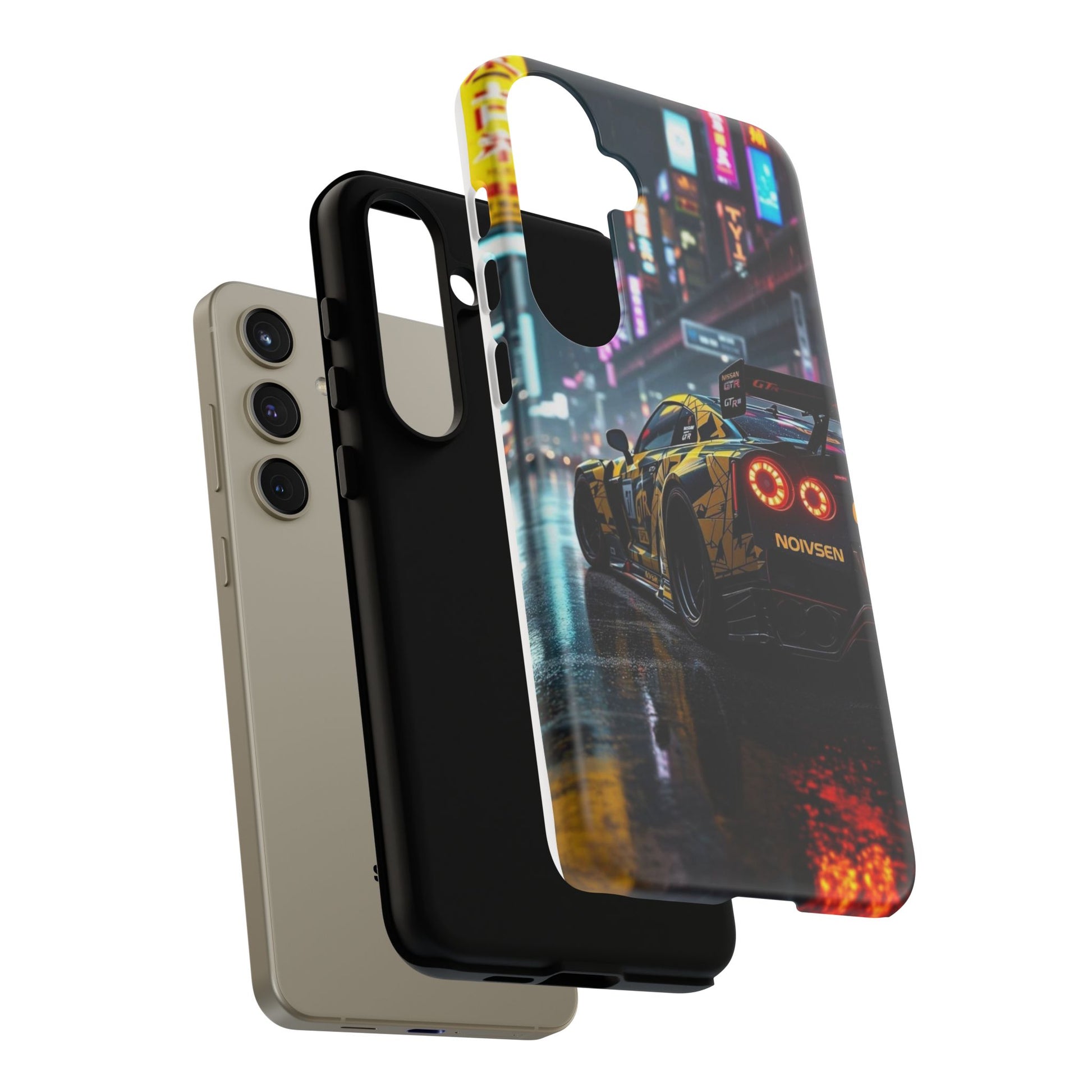 Nissan GTR in Japan Art Tough Cases for iPhones, Samsung, and Pixel
