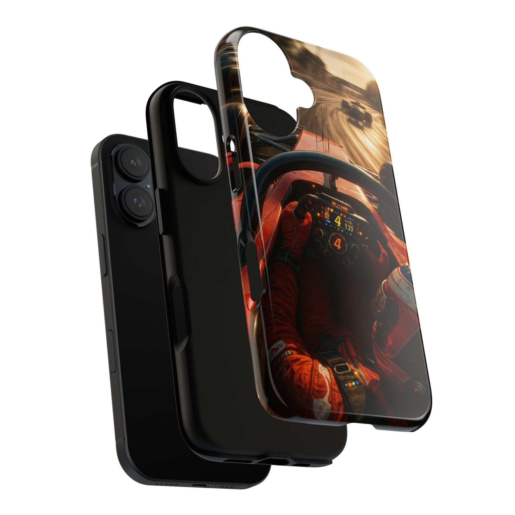 Formula 1 Cockpit Phone Case, Tough Cases for iPhones, Samsung, and Pixel