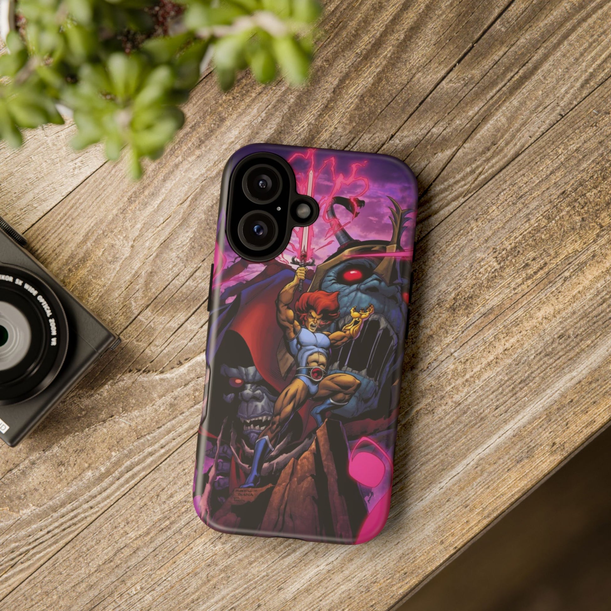 Thundercats Lion O x Mumra Tough Cases for iPhones, Samsung, and Pixel