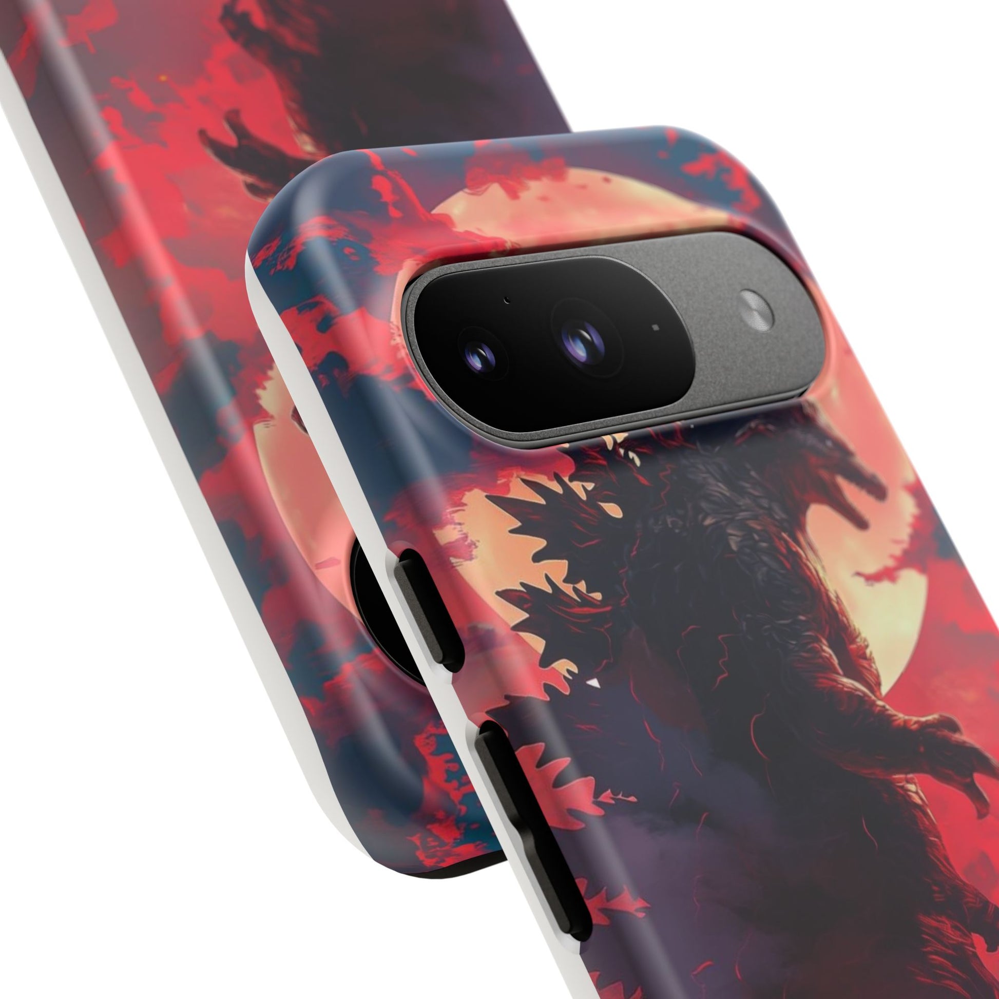 King of Monsters Godzilla Tough Phone Cases for iPhones, Samsung, and Pixel