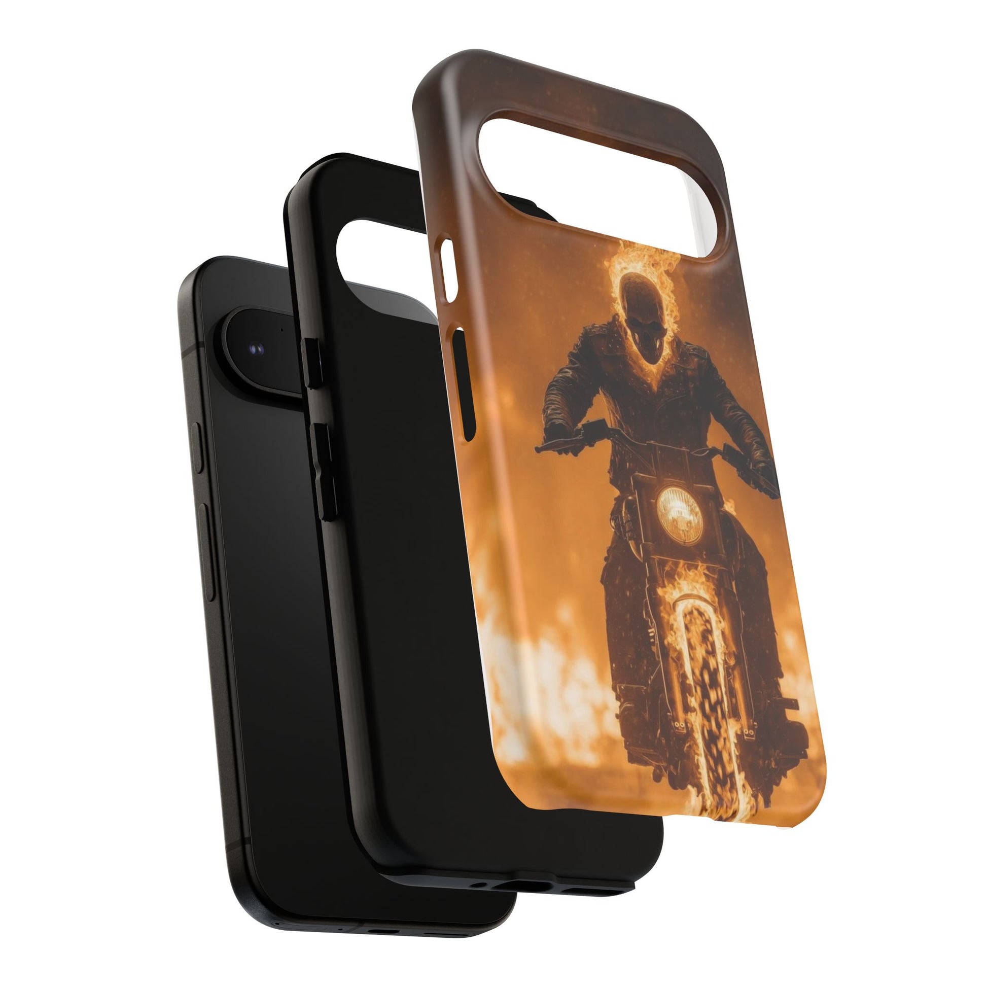 Marvel's Ghostrider Tough Cases for iPhones, Samsung, and Pixel