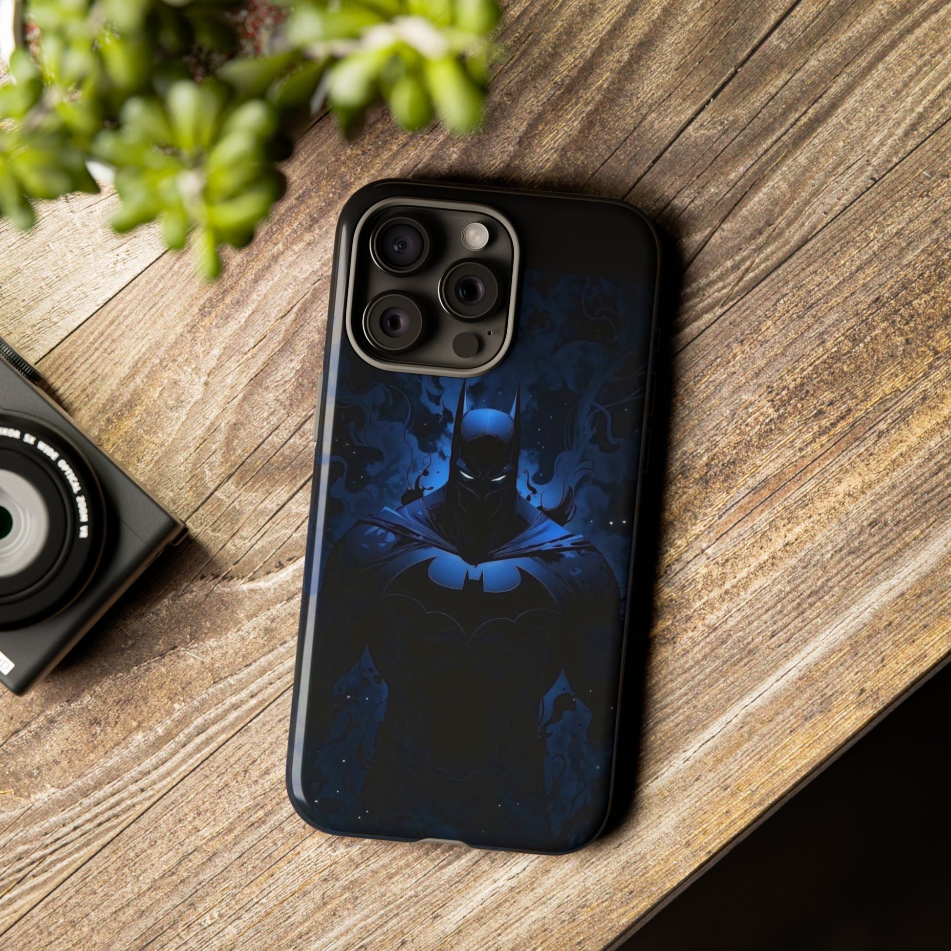 Dark Knight Batman Tough Cases for iPhones, Samsung, and Pixel