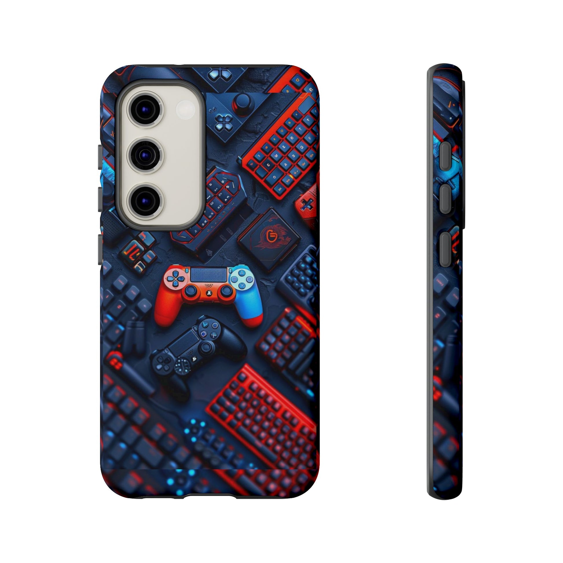 Gamer Themed Controllers Tough Cases for iPhones, Samsung, and Pixel