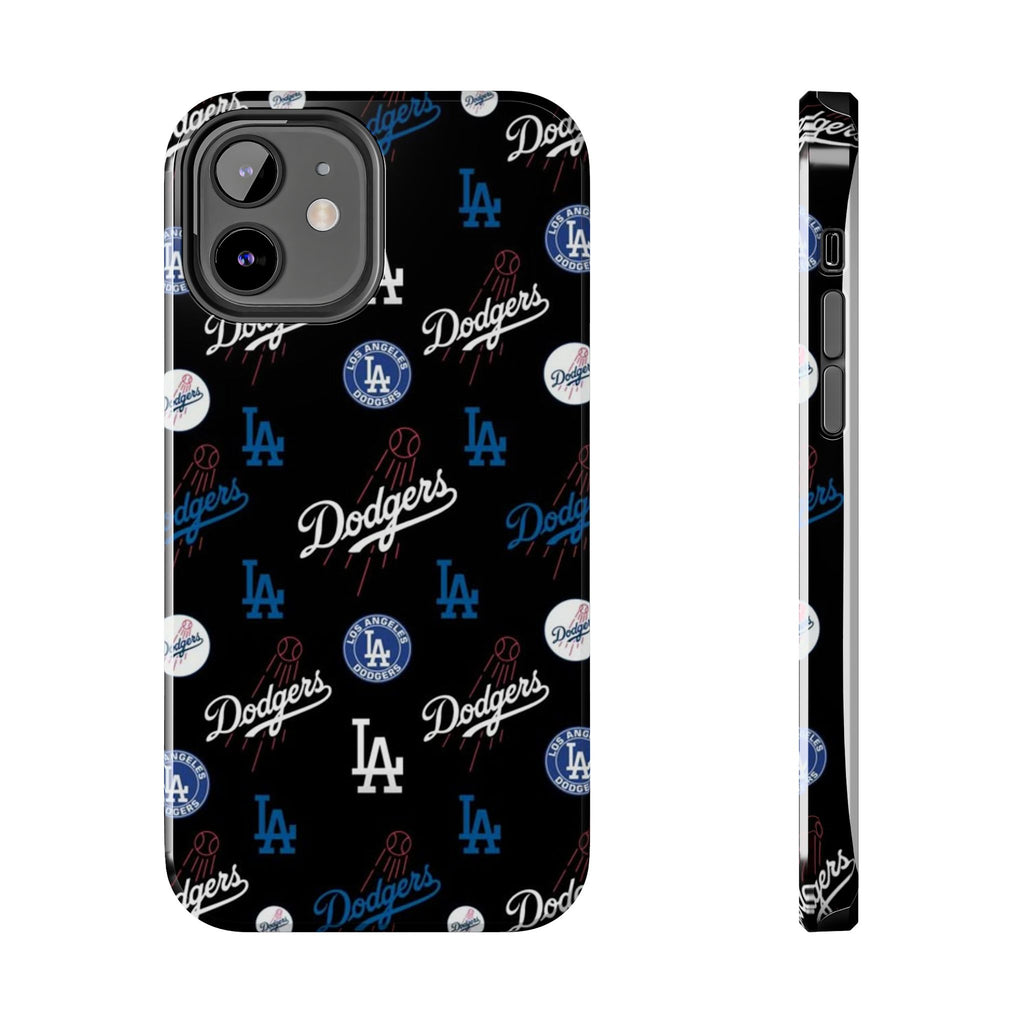 Dodgers Baseball Pattern Phone Cases for Iphones & Samsung Phones Durable