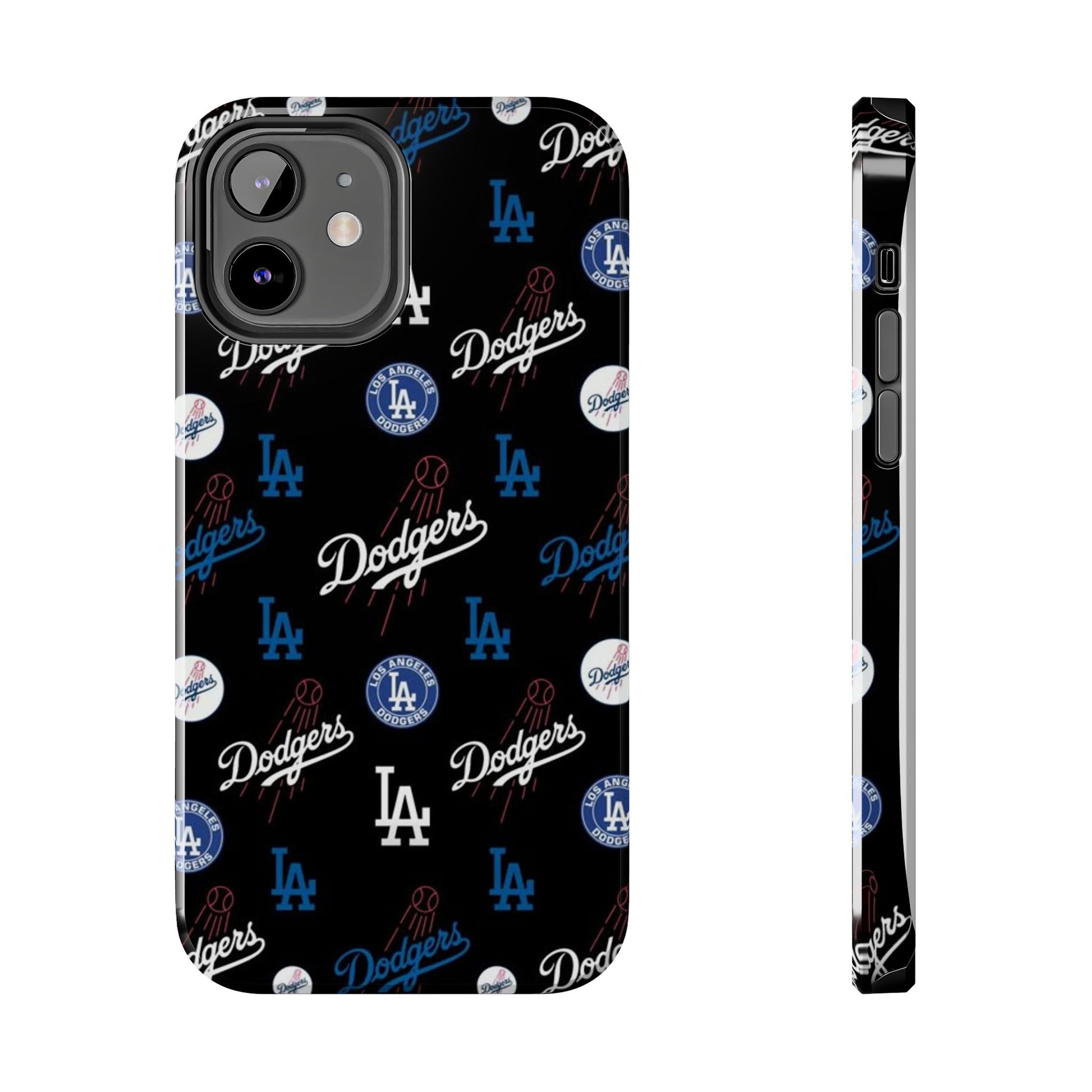 Dodgers Baseball Pattern Phone Cases for Iphones & Samsung Phones Durable