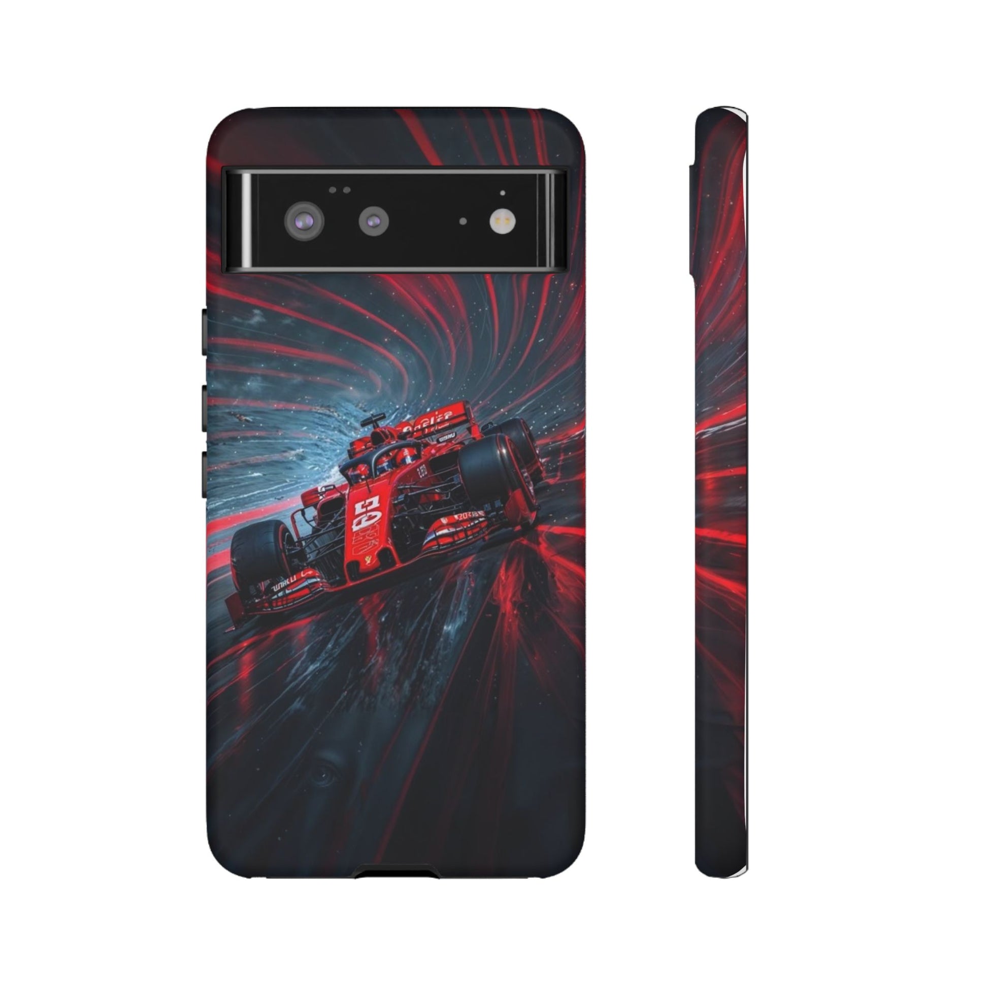 F1 Formula Race Car Phone Case, Tough Cases for iPhones, Samsung, and Pixel