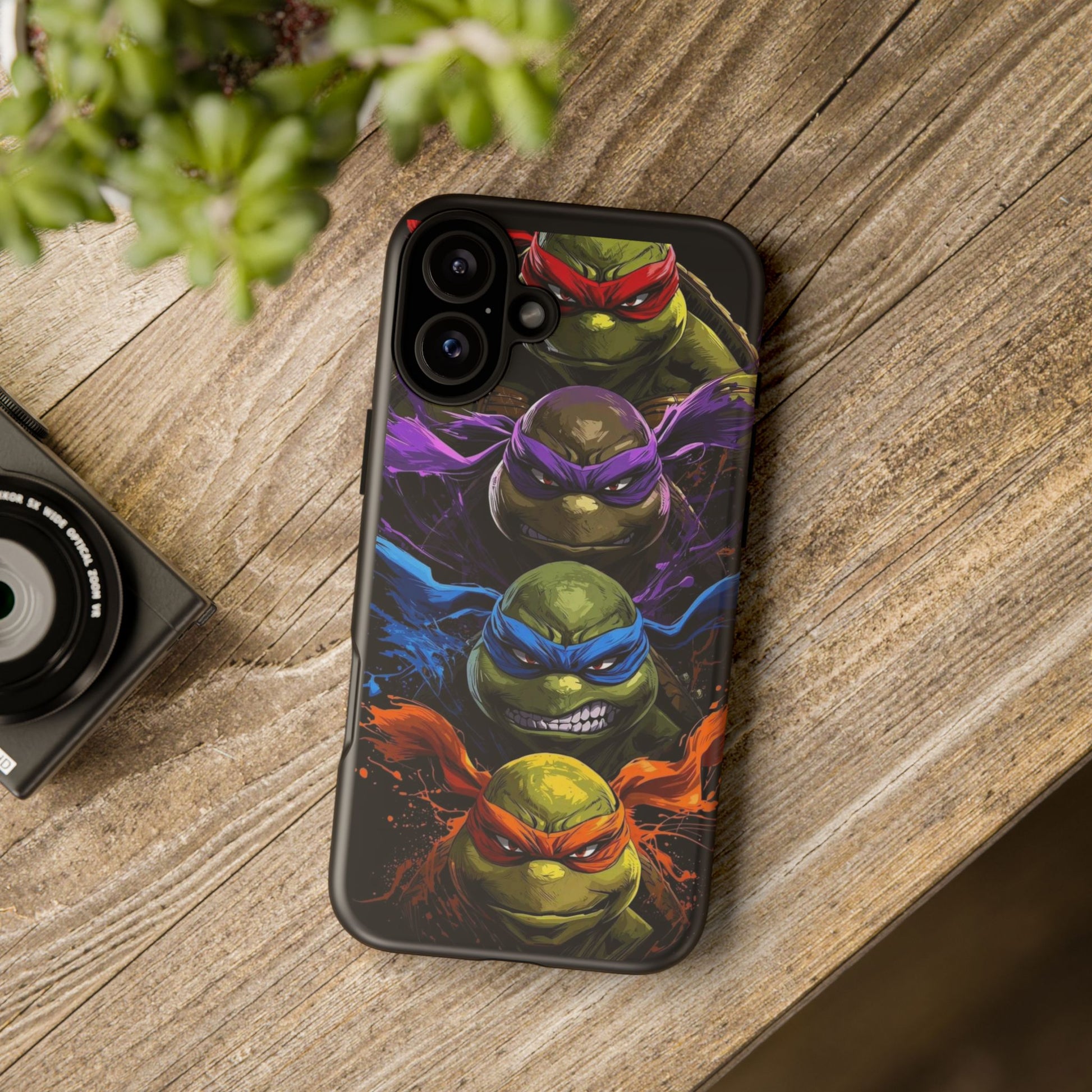 Ninja Turtles Tough Cases for iPhones, Samsung, and Pixel