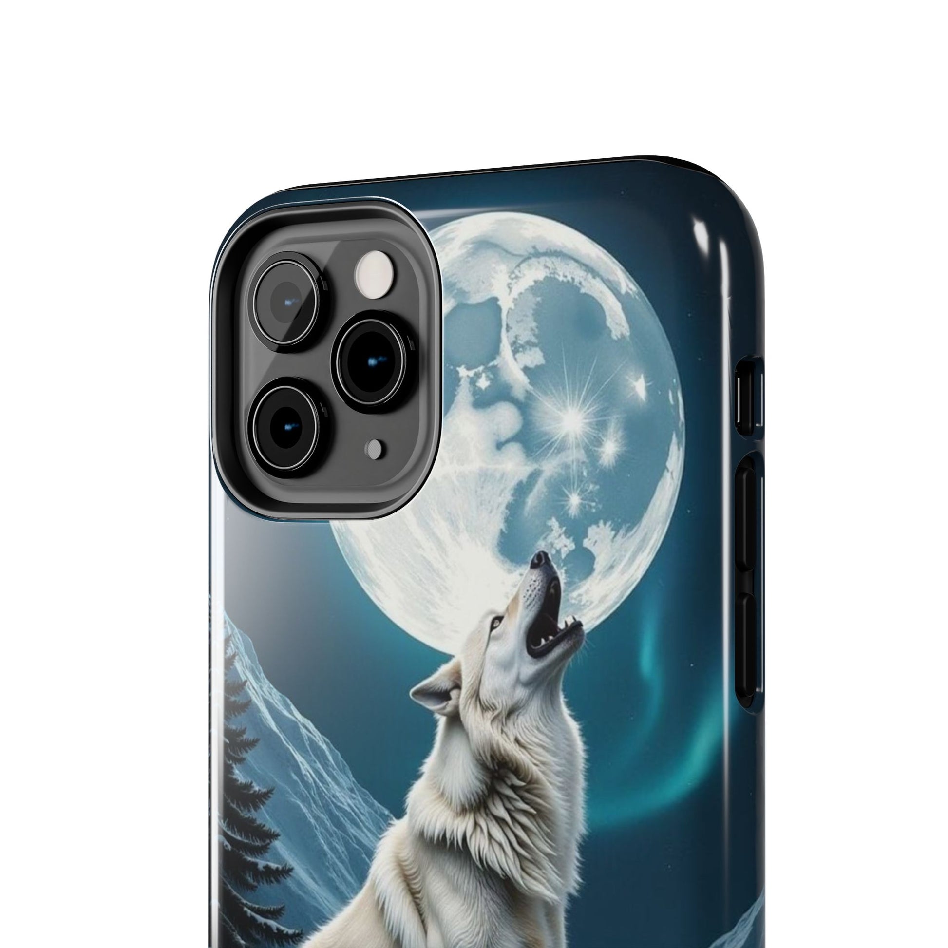 Howling Wolf Theme Phone Cases for iPhones & Samsung Phones
