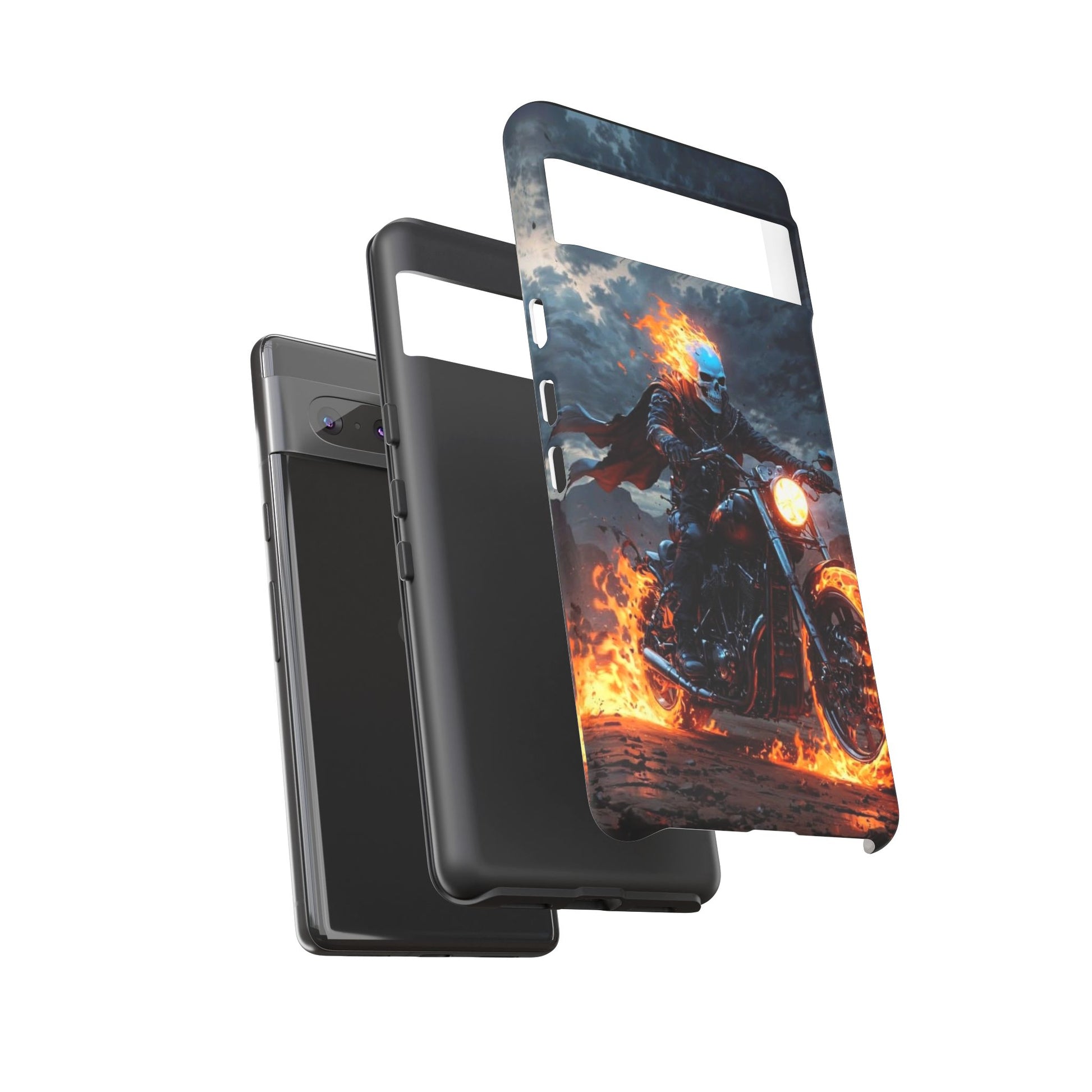 Marvel's Ghost Rider Tough Cases for iPhones, Samsung, and Pixel