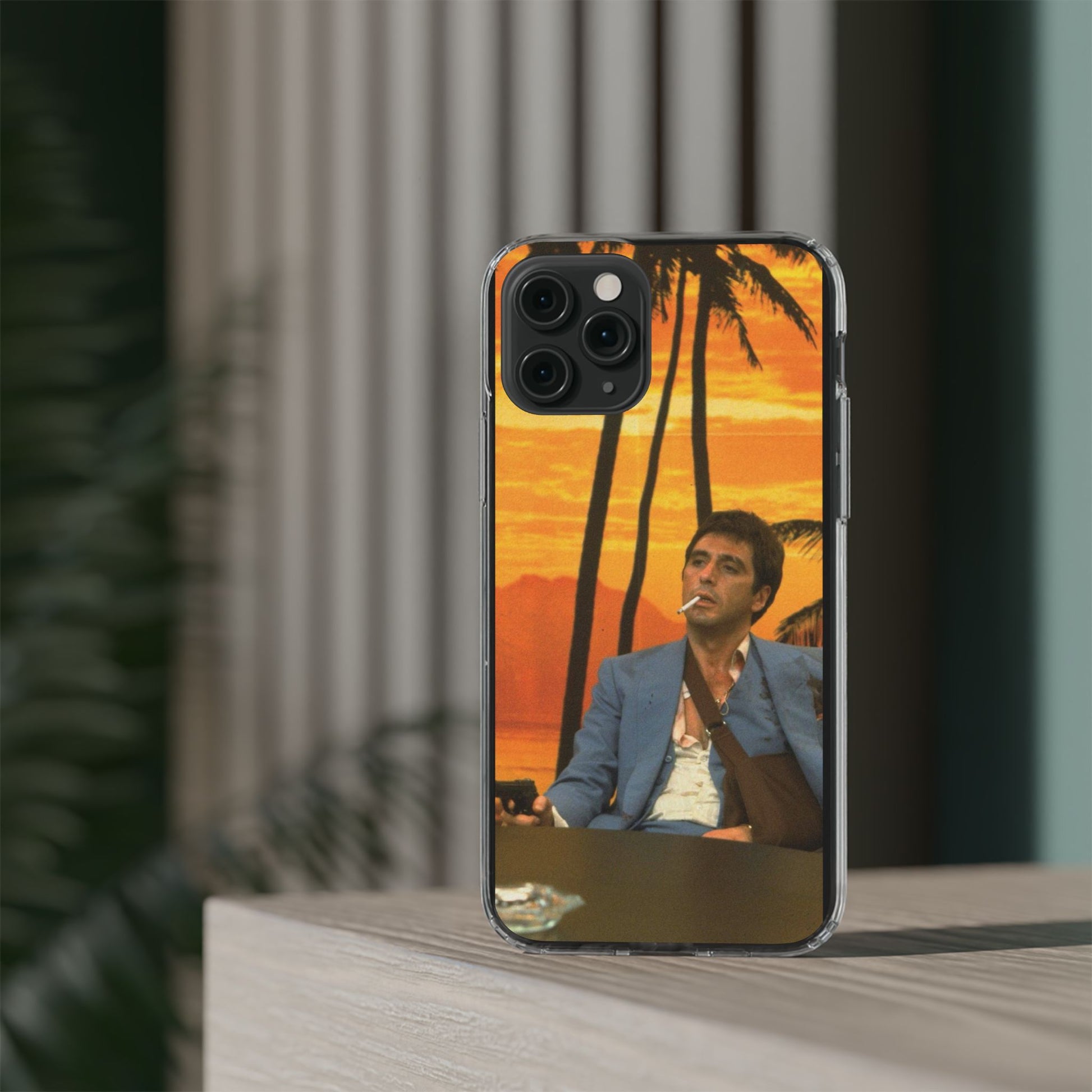 Scarface Movie inspired Protective Iphone and Samsung case